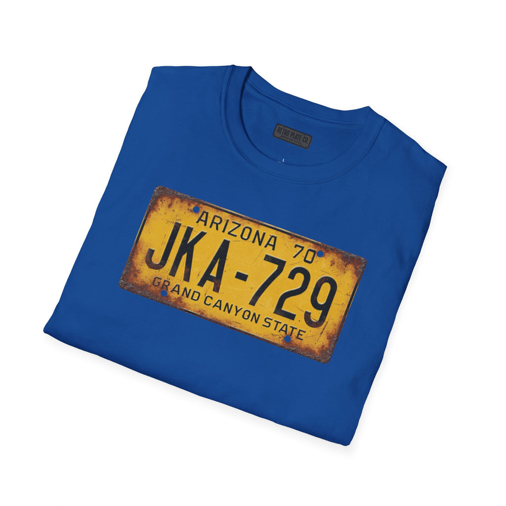 Vintage Arizona License Plate T-Shirt | Retro Plate