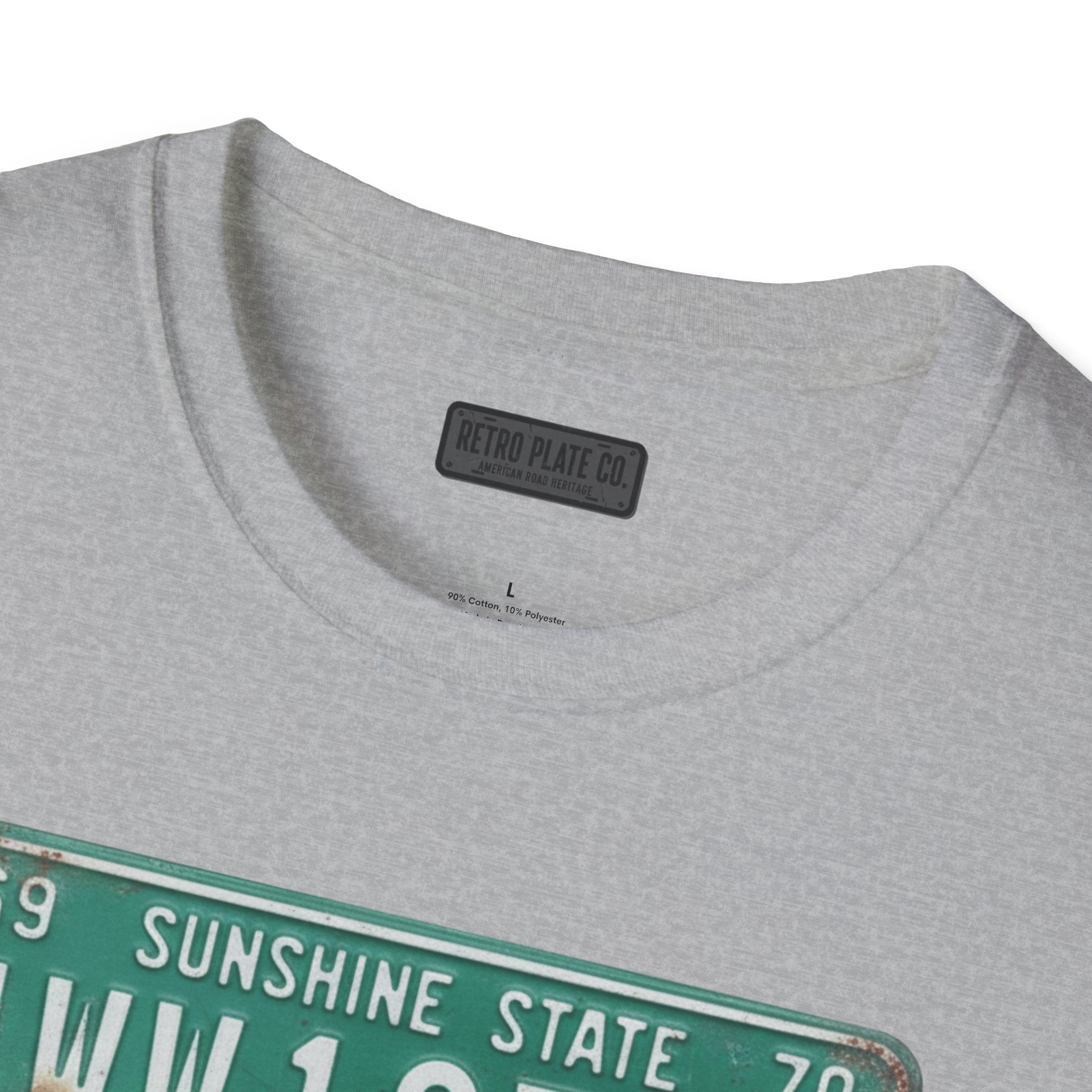 Vintage Florida License Plate T-Shirt | Retro Plate