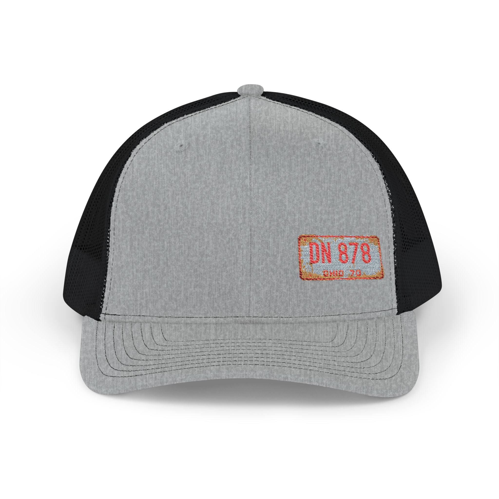 License Plate Embroidered "OHIO" Trucker Cap