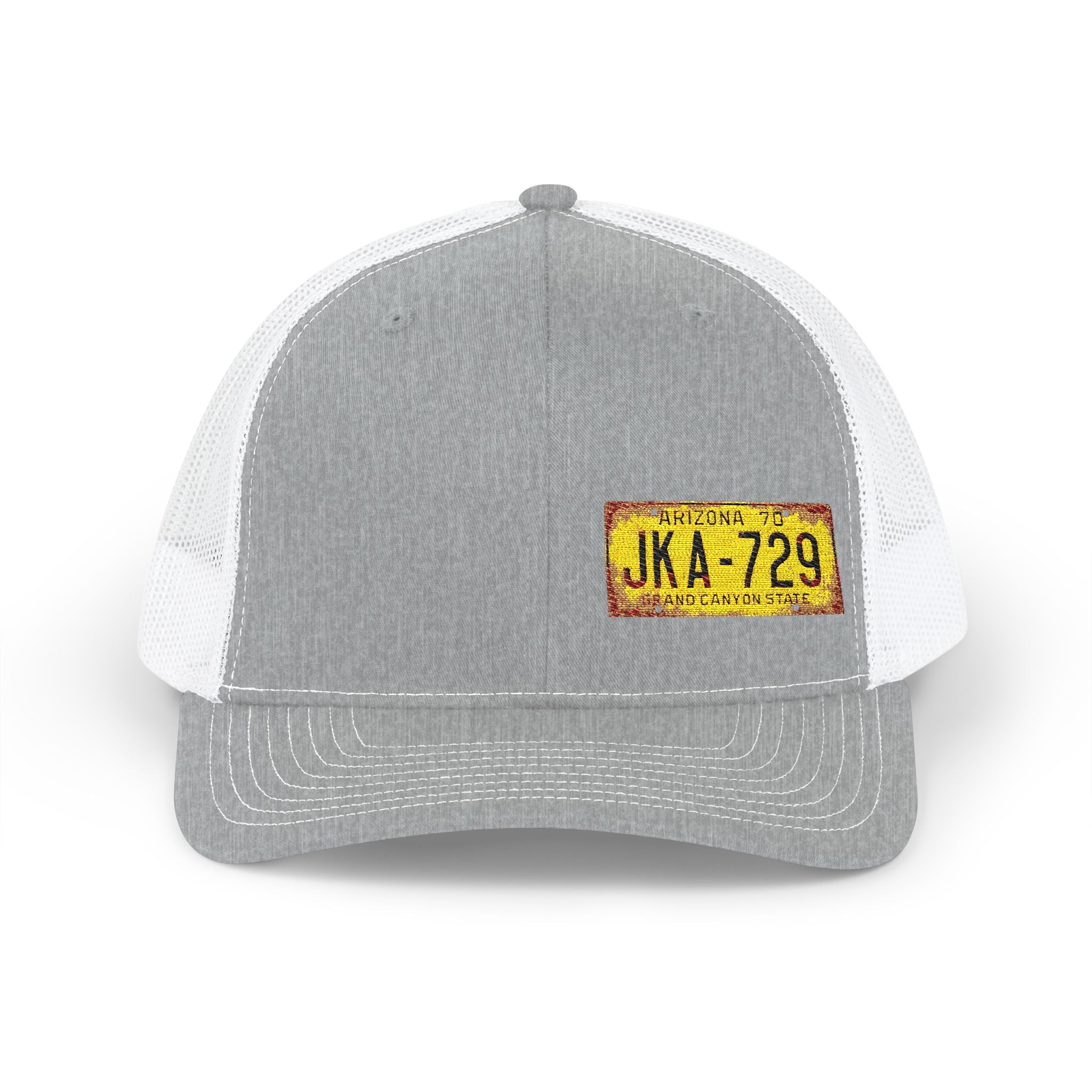 License Plate Embroidered "ARIZONA" Trucker Cap
