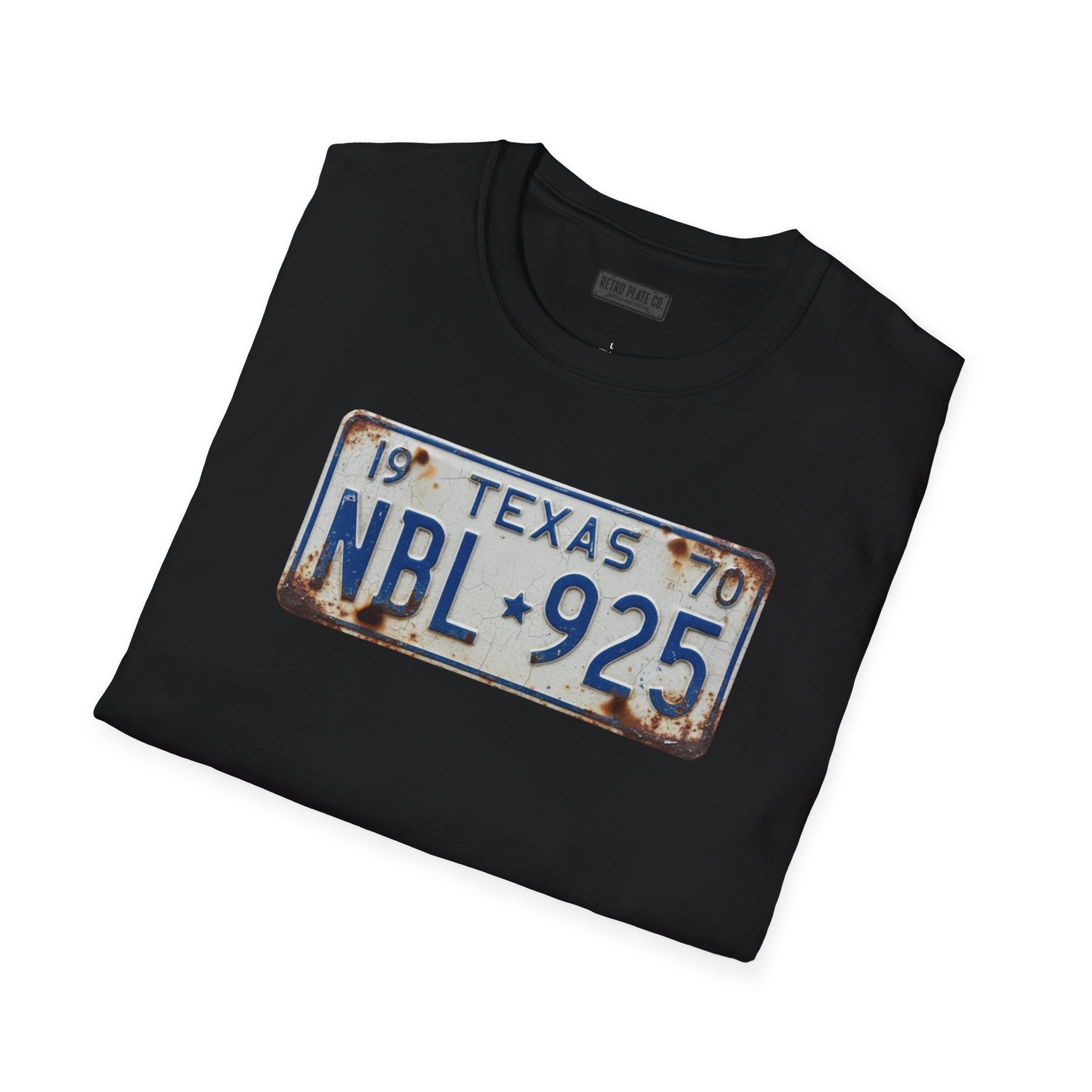 Vintage Texas License Plate T-Shirt | Retro Plate