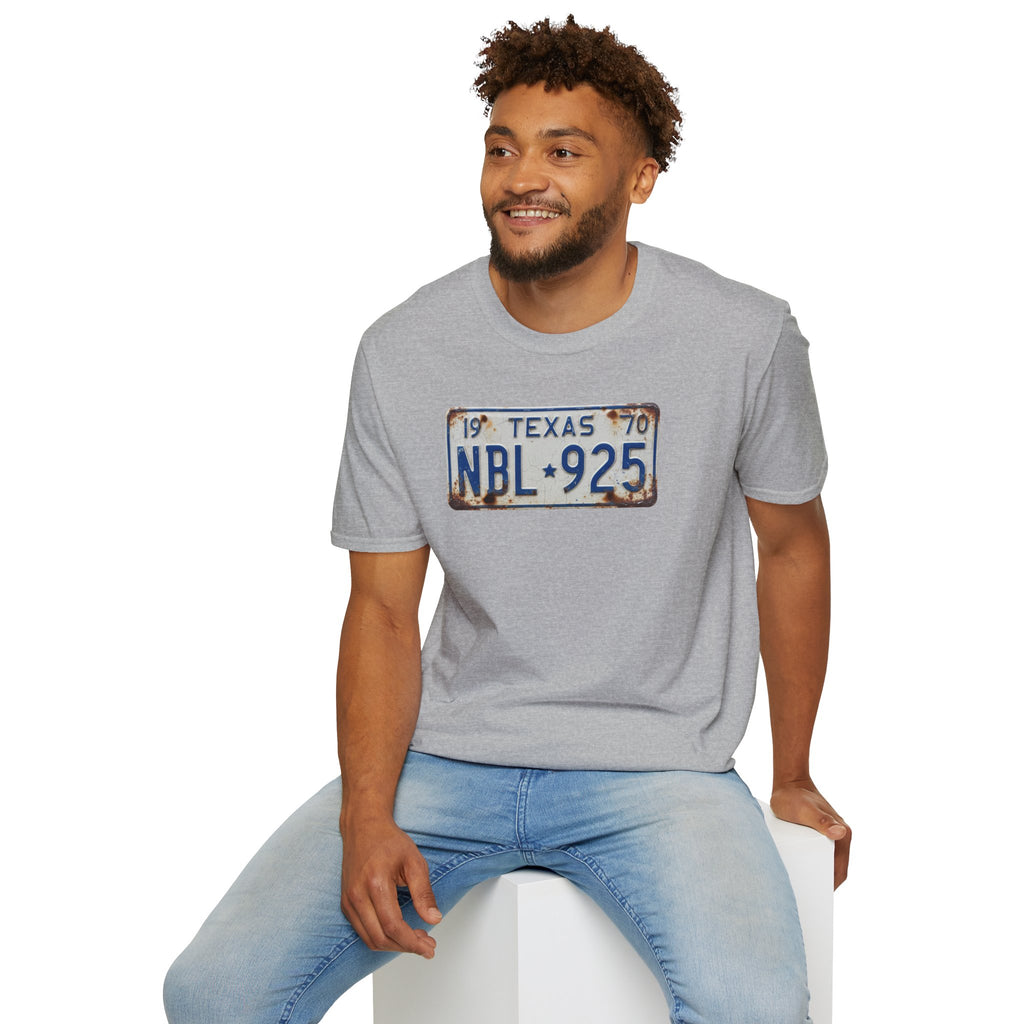 Vintage Texas License Plate T-Shirt | Retro Plate