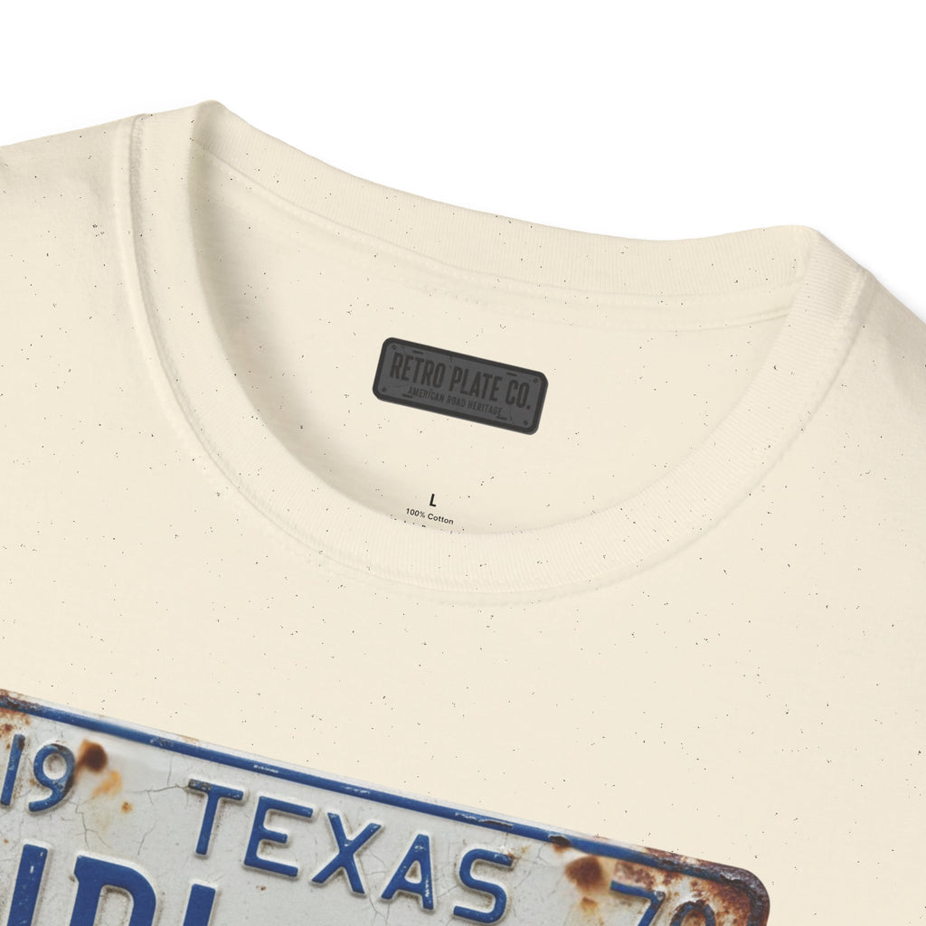 Vintage Texas License Plate T-Shirt | Retro Plate