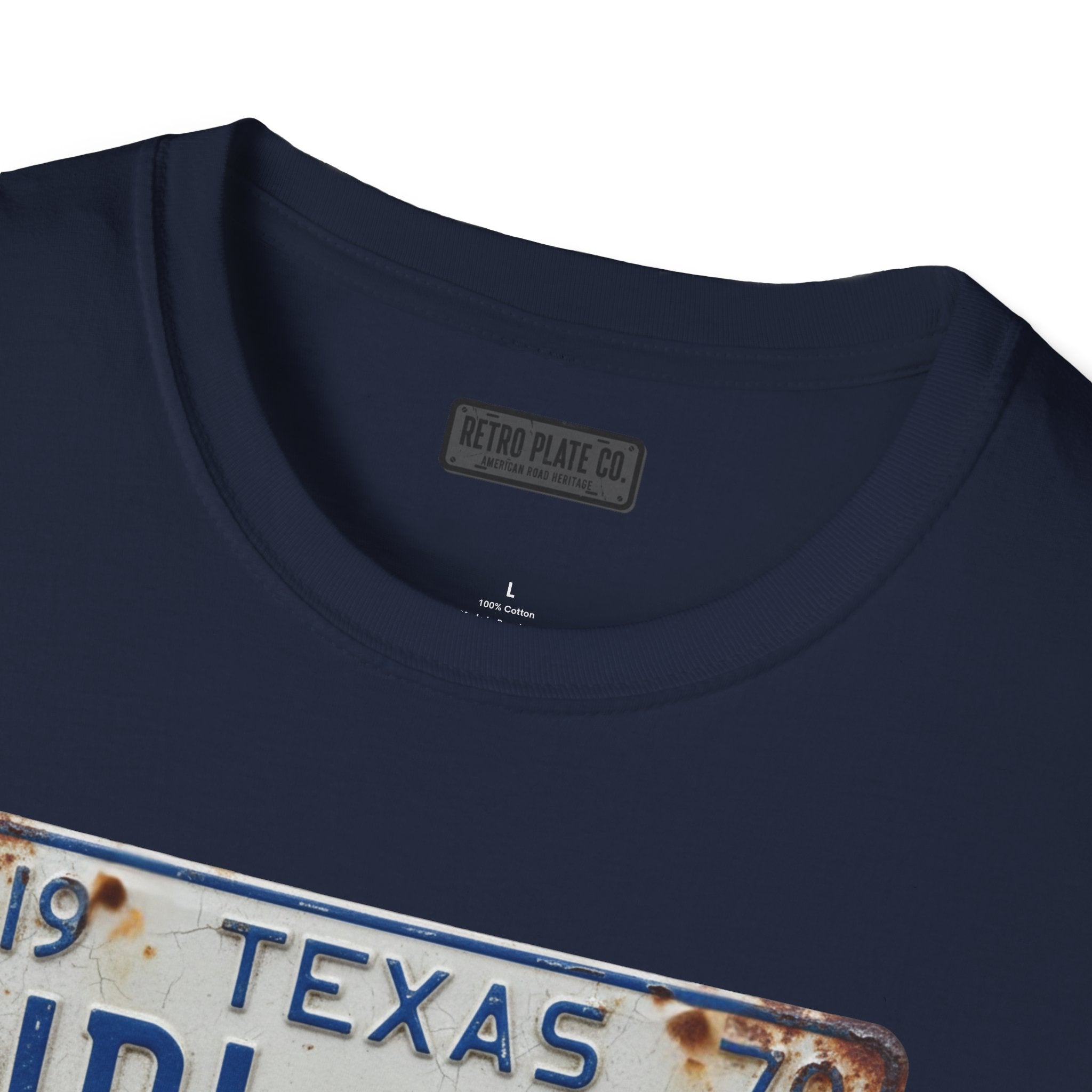 Vintage Texas License Plate T-Shirt | Retro Plate
