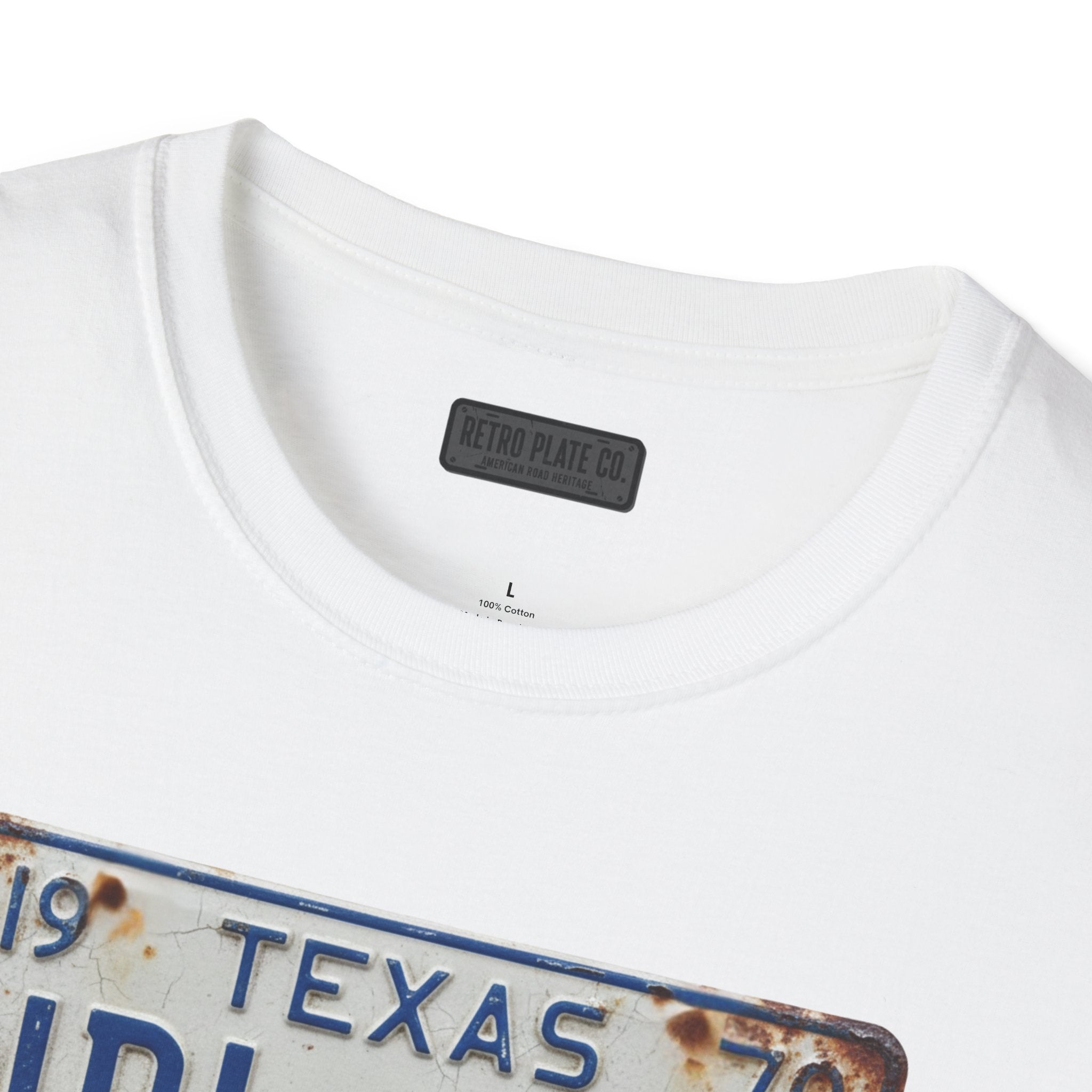 Vintage Texas License Plate T-Shirt | Retro Plate