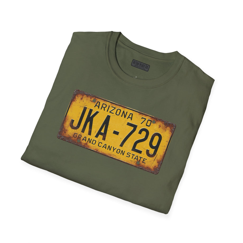 Vintage Arizona License Plate T-Shirt | Retro Plate