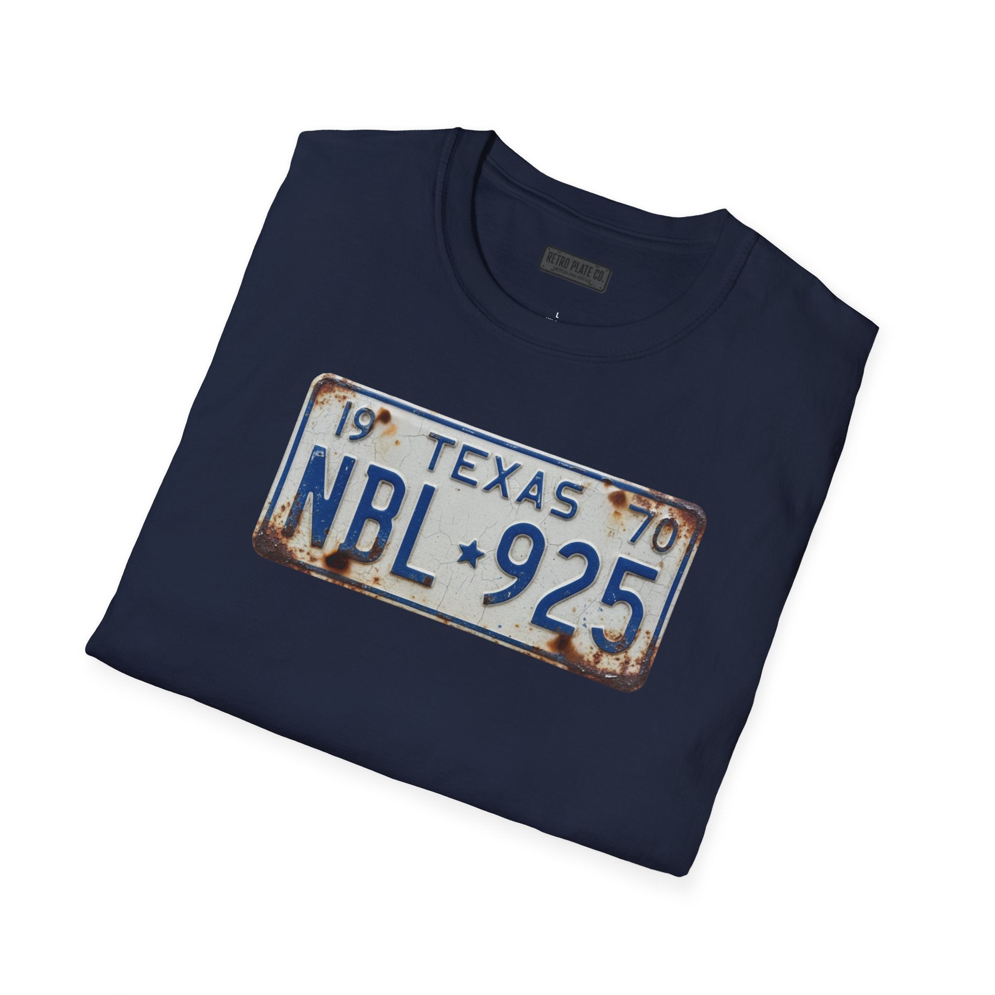 Vintage Texas License Plate T-Shirt | Retro Plate
