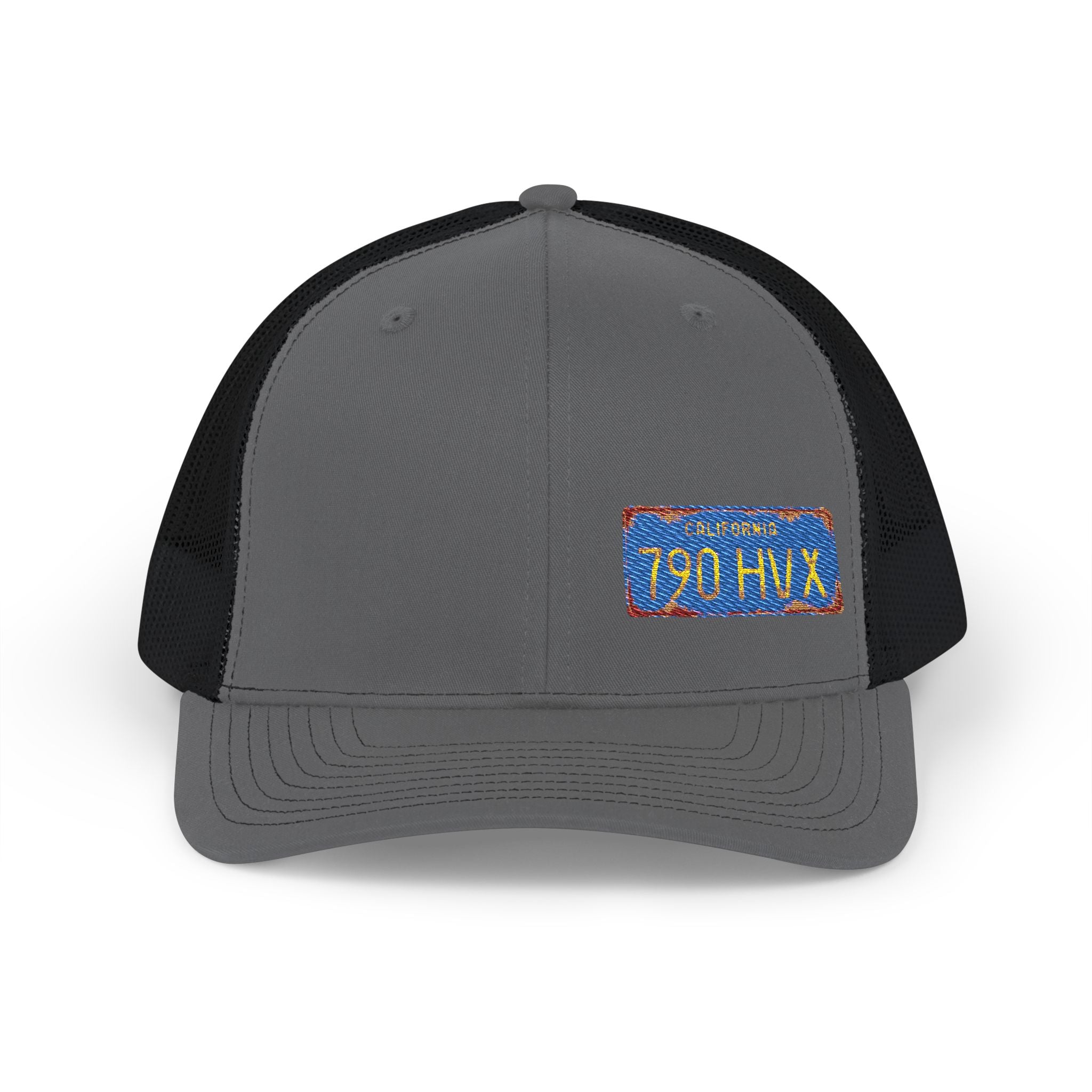 License Plate Embroidered "CALIFORNIA" Trucker Cap