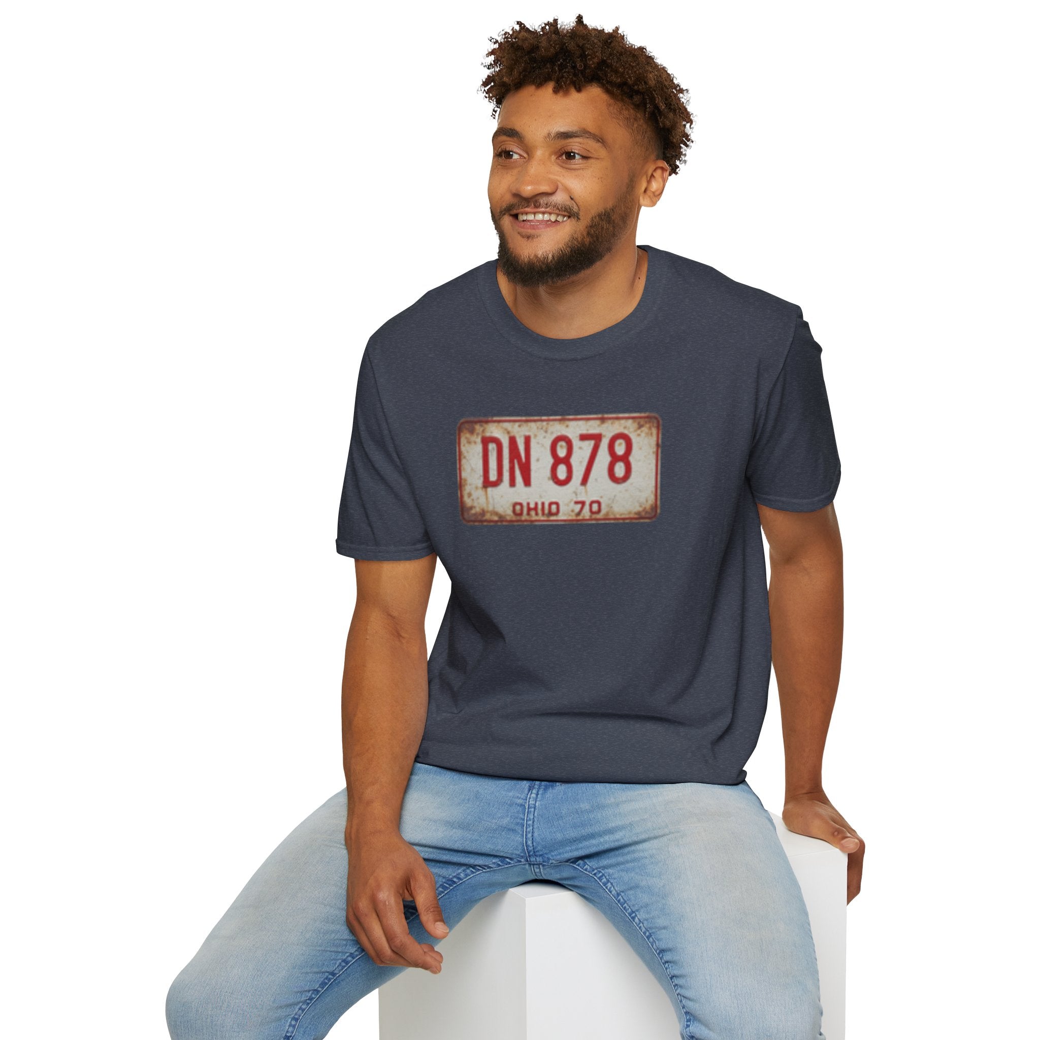 Vintage Ohio License Plate Tee