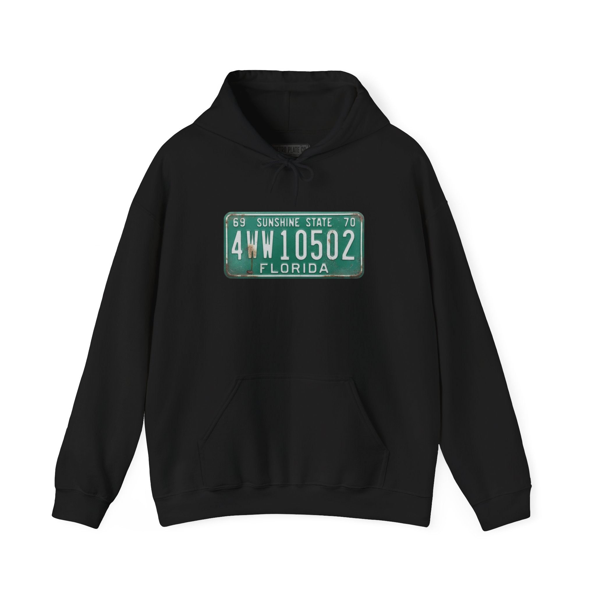 Vintage Florida License Plate Hoodie
