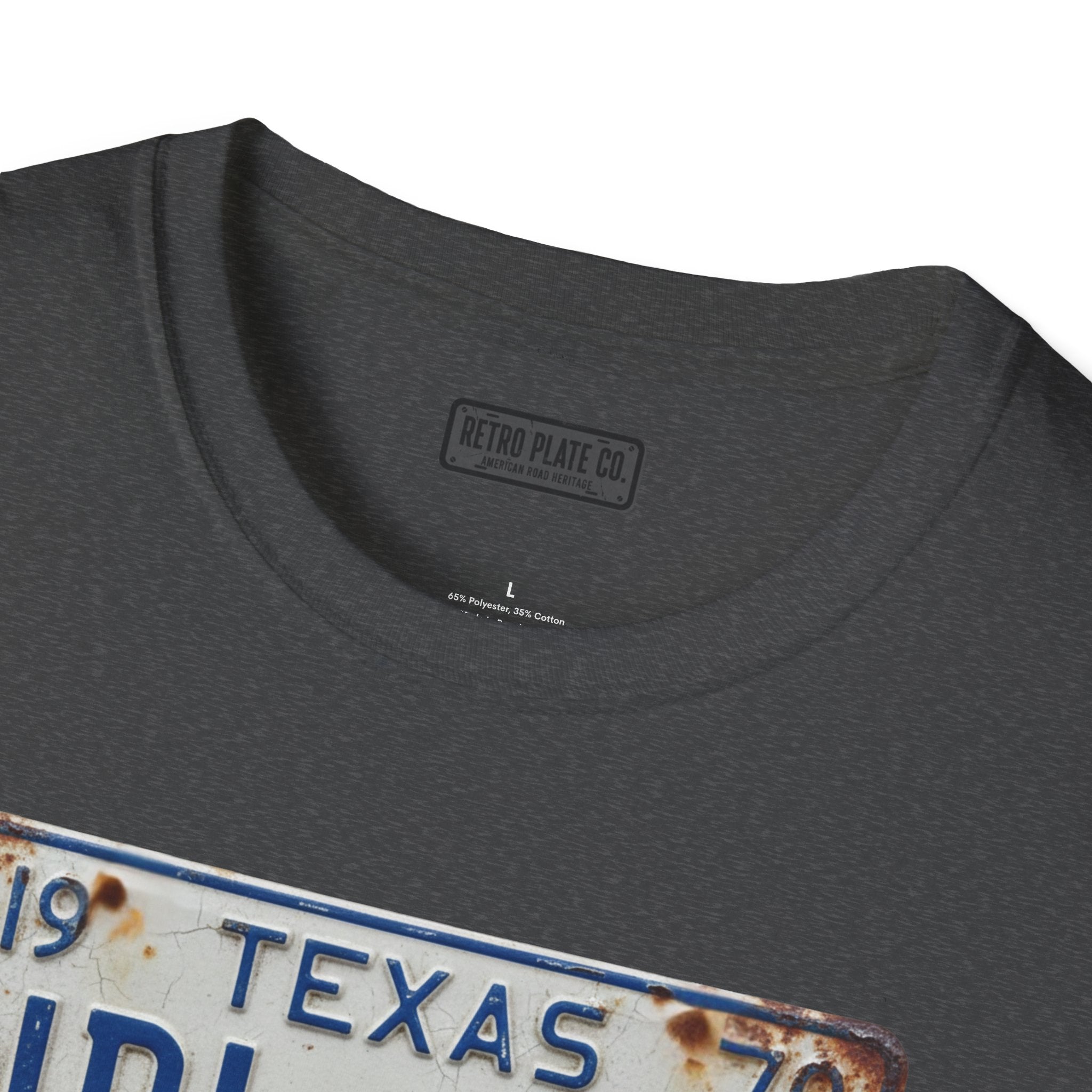 Vintage Texas License Plate T-Shirt | Retro Plate
