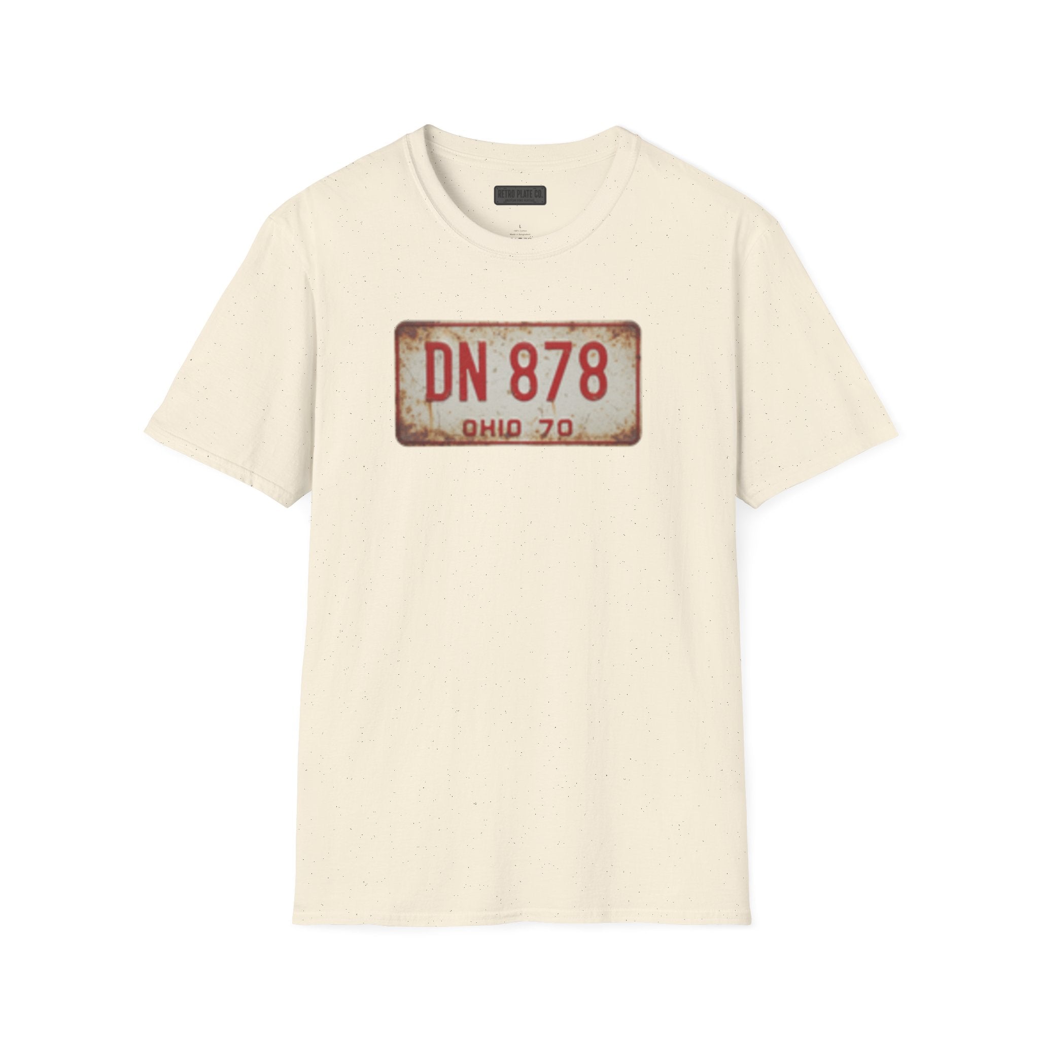 Vintage Ohio License Plate Tee