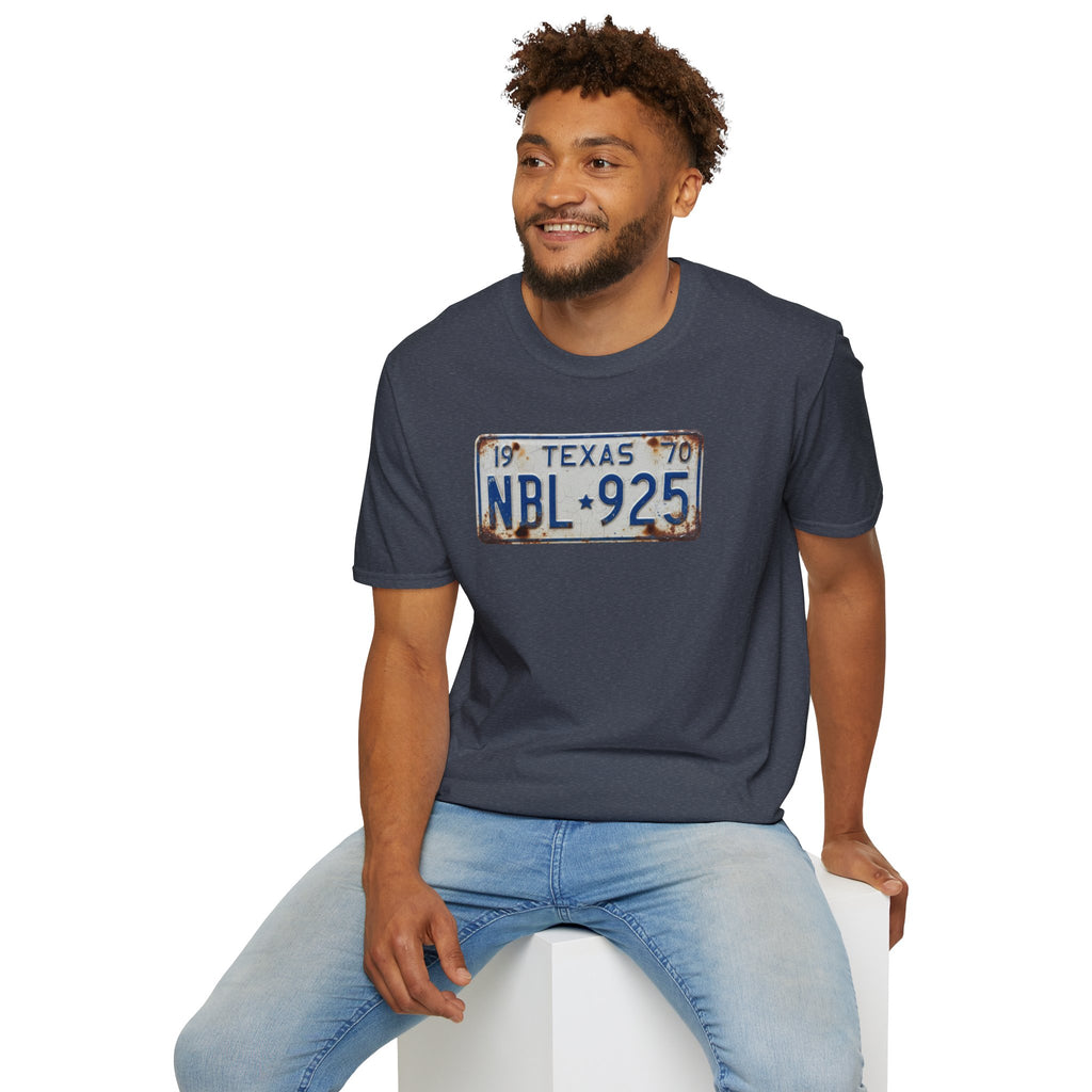 Vintage Texas License Plate T-Shirt | Retro Plate