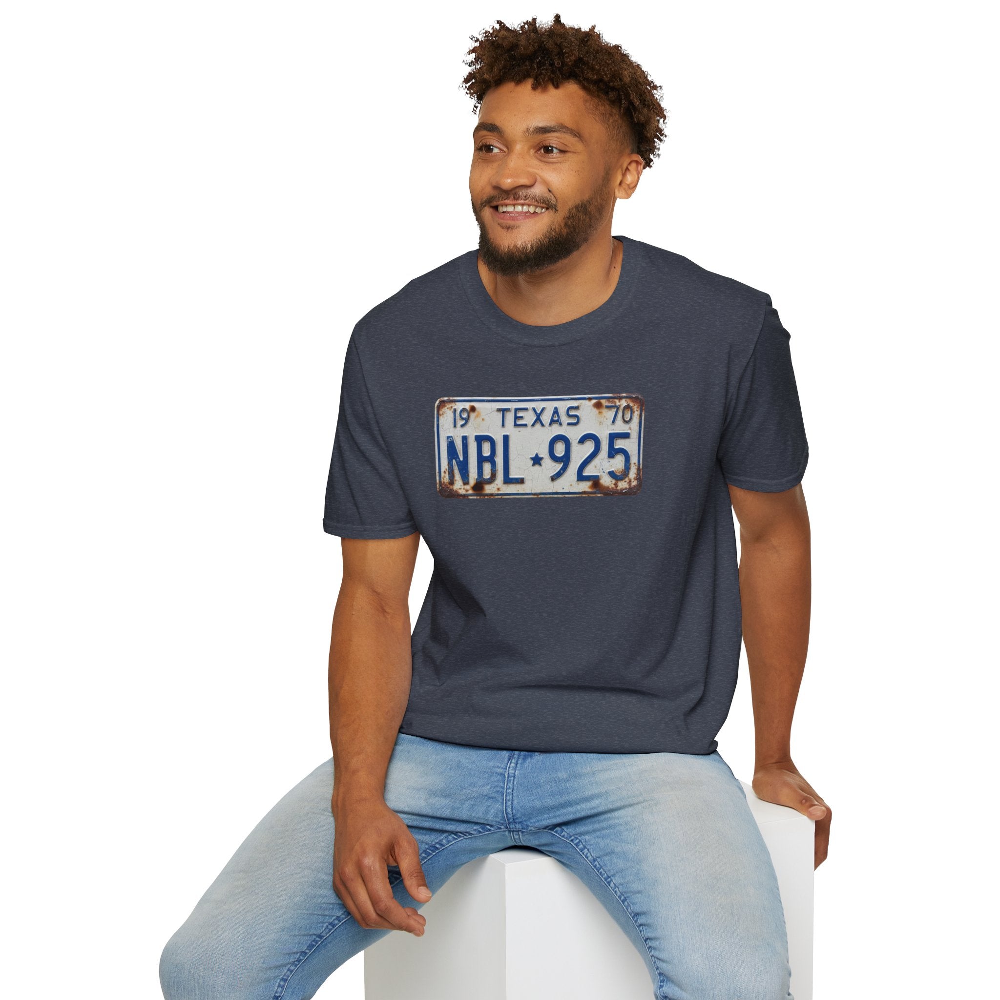 Vintage Texas License Plate T-Shirt | Retro Plate