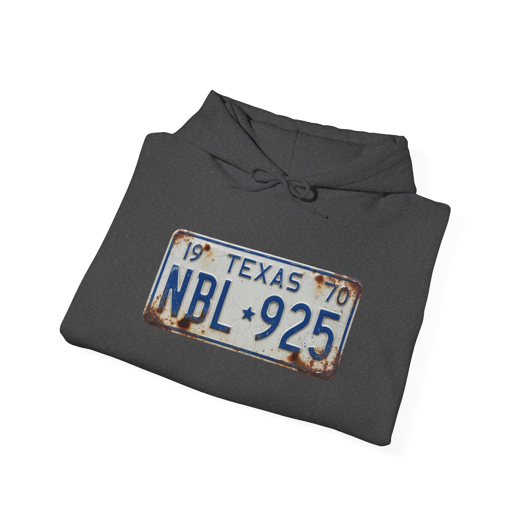 Vintage Texas License Plate Hoodie