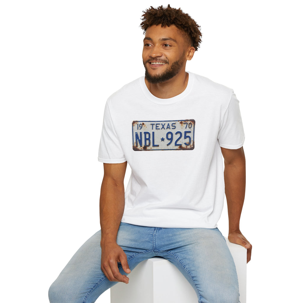 Vintage Texas License Plate T-Shirt | Retro Plate