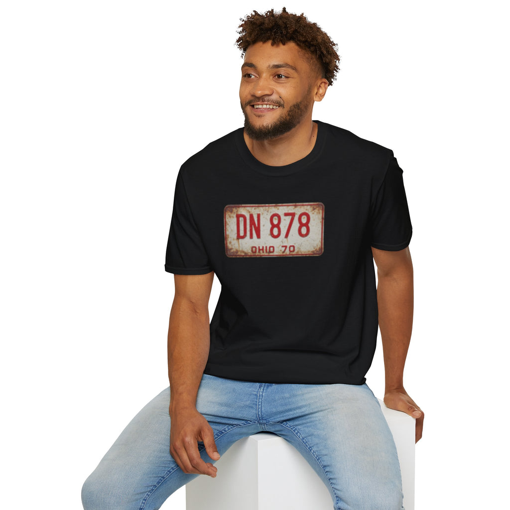 Vintage Ohio License Plate Tee