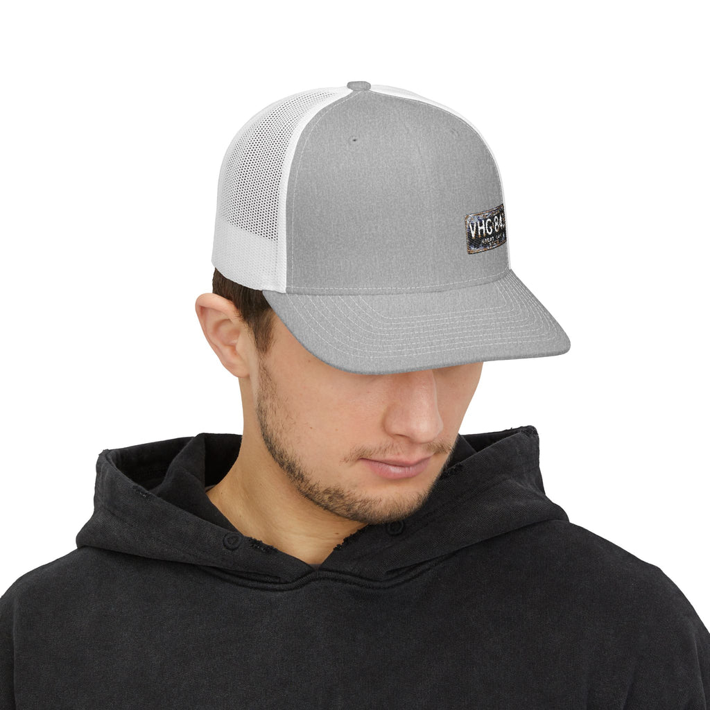License Plate Embroidered "MICHIGAN" Trucker Cap