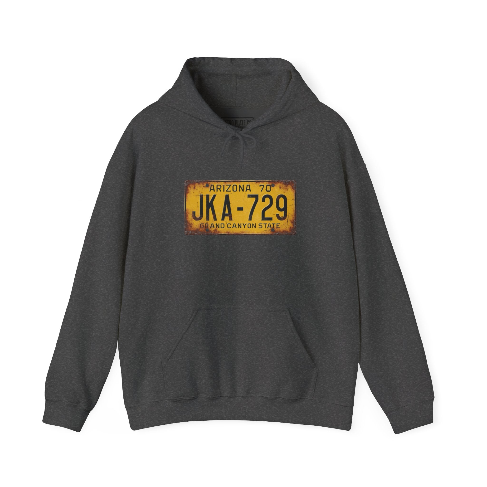 Vintage Arizona License Plate Hoodie