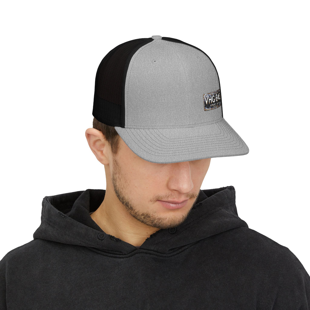 License Plate Embroidered "MICHIGAN" Trucker Cap