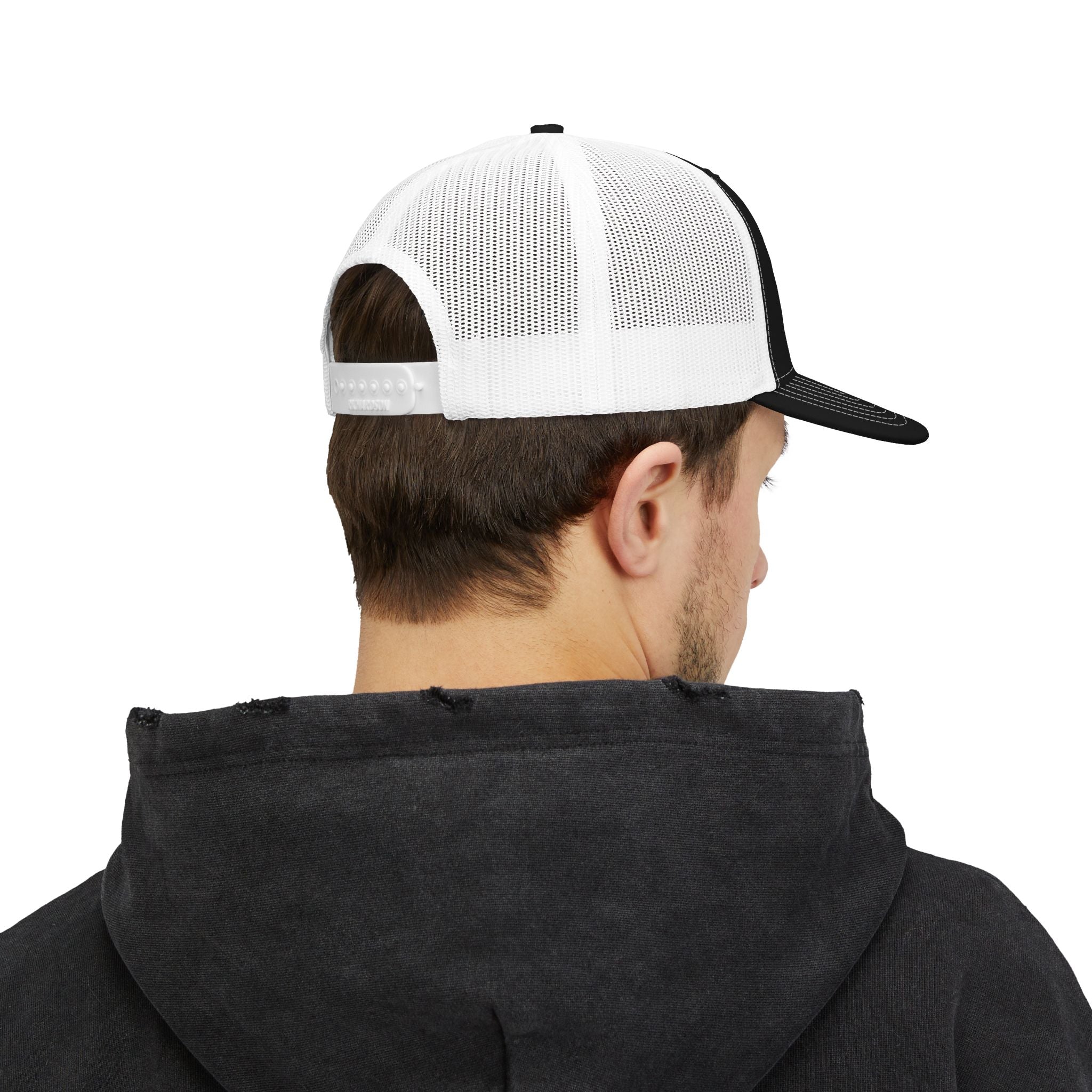 License Plate Embroidered "MICHIGAN" Trucker Cap