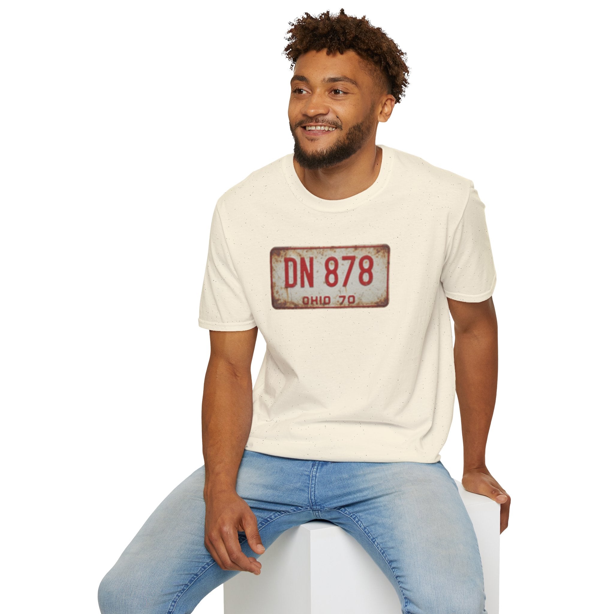 Vintage Ohio License Plate Tee