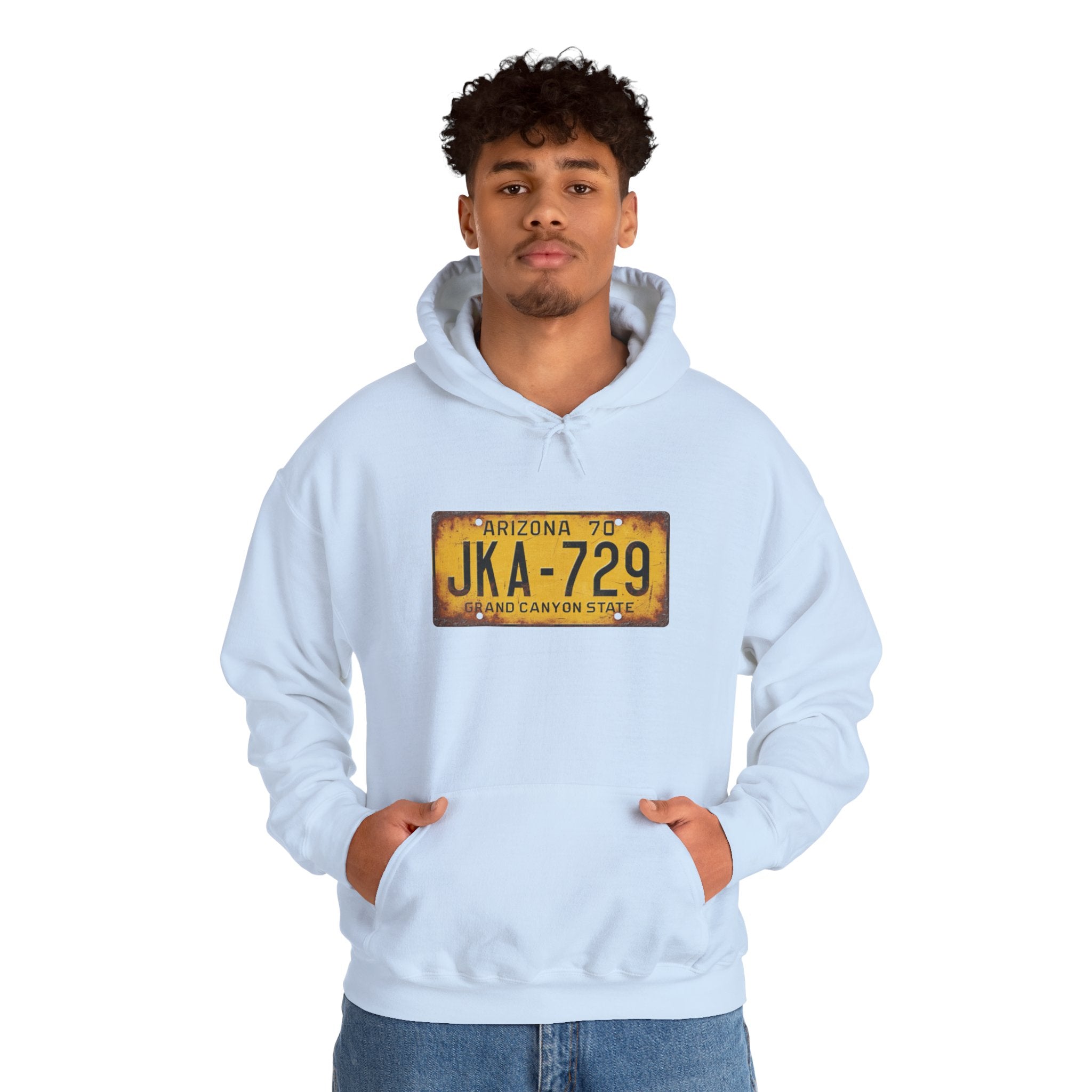 Vintage Arizona License Plate Hoodie