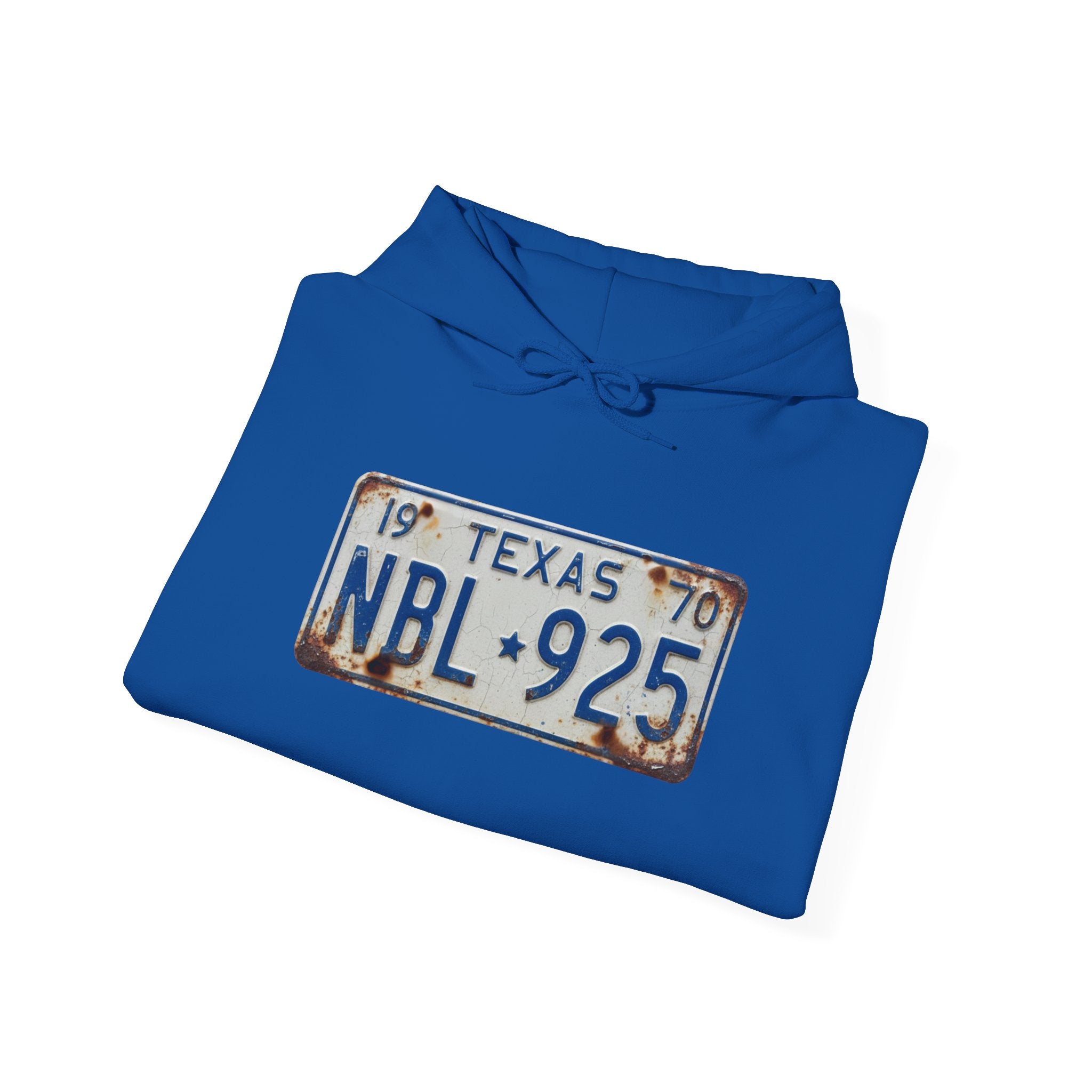 Vintage Texas License Plate Hoodie