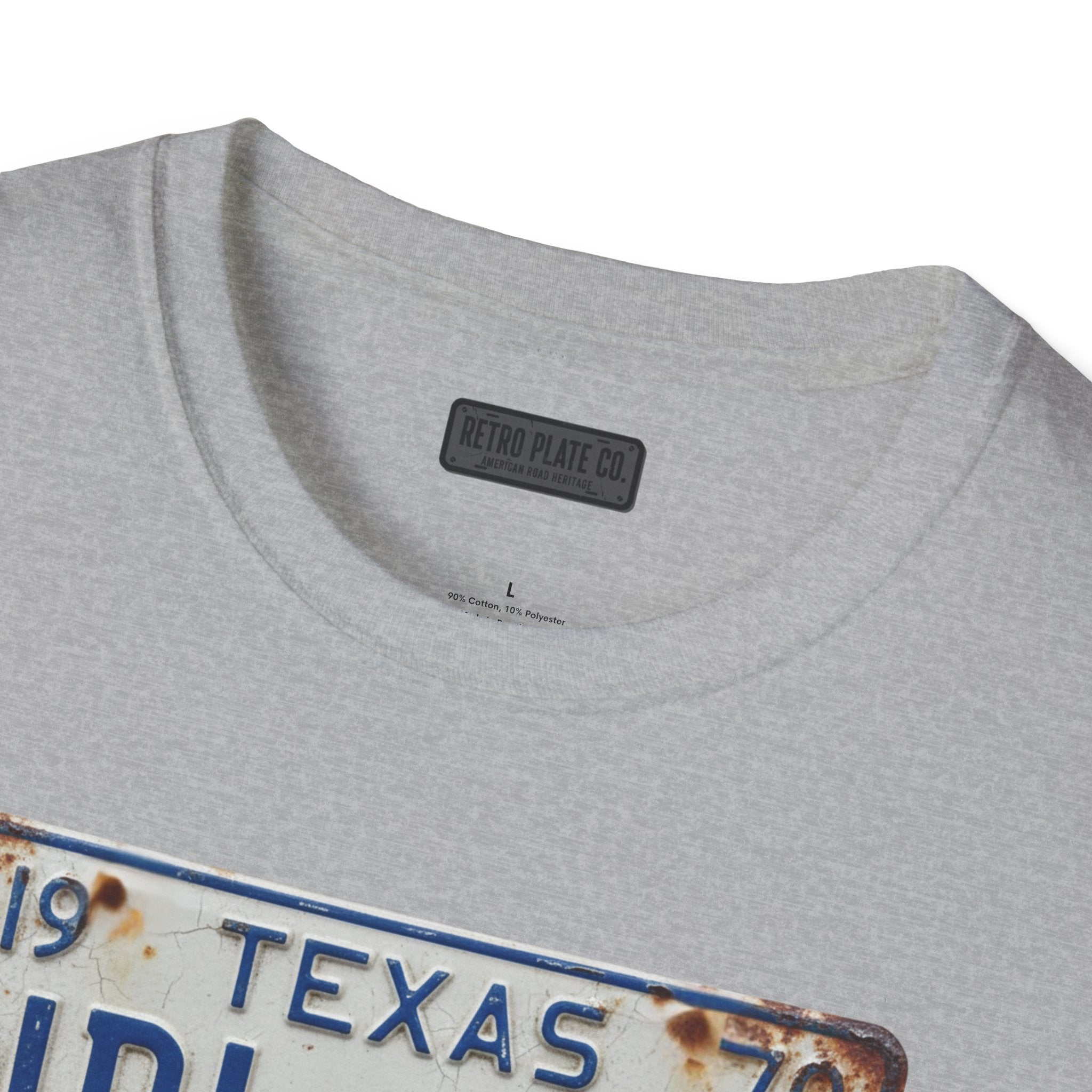 Vintage Texas License Plate T-Shirt | Retro Plate