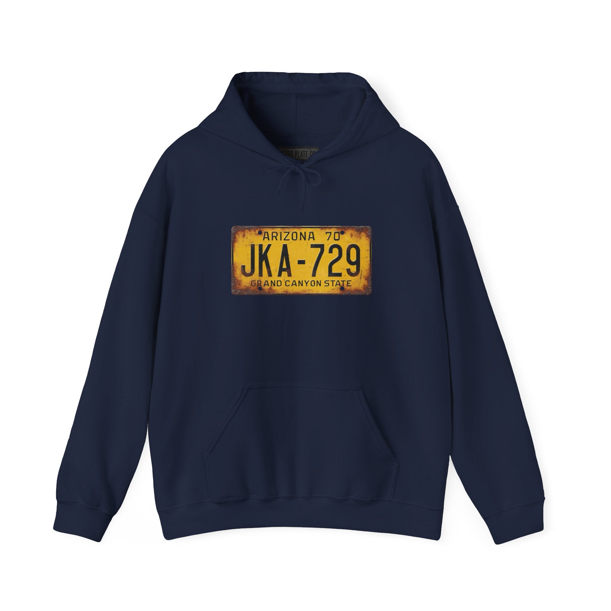 Vintage Arizona License Plate Hoodie