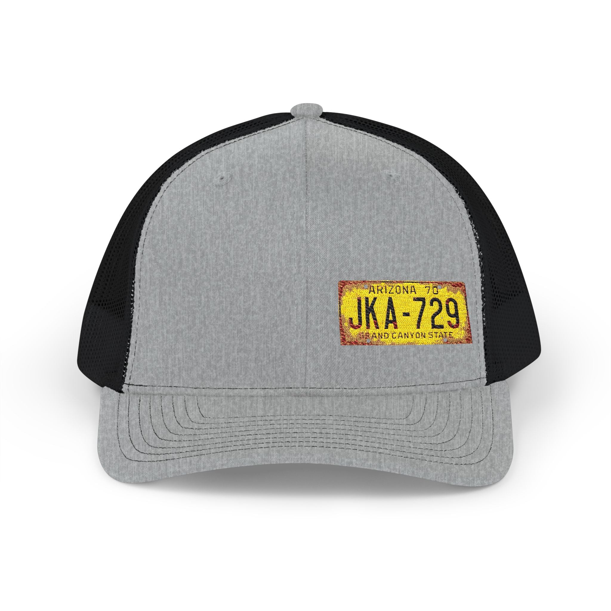 License Plate Embroidered "ARIZONA" Trucker Cap