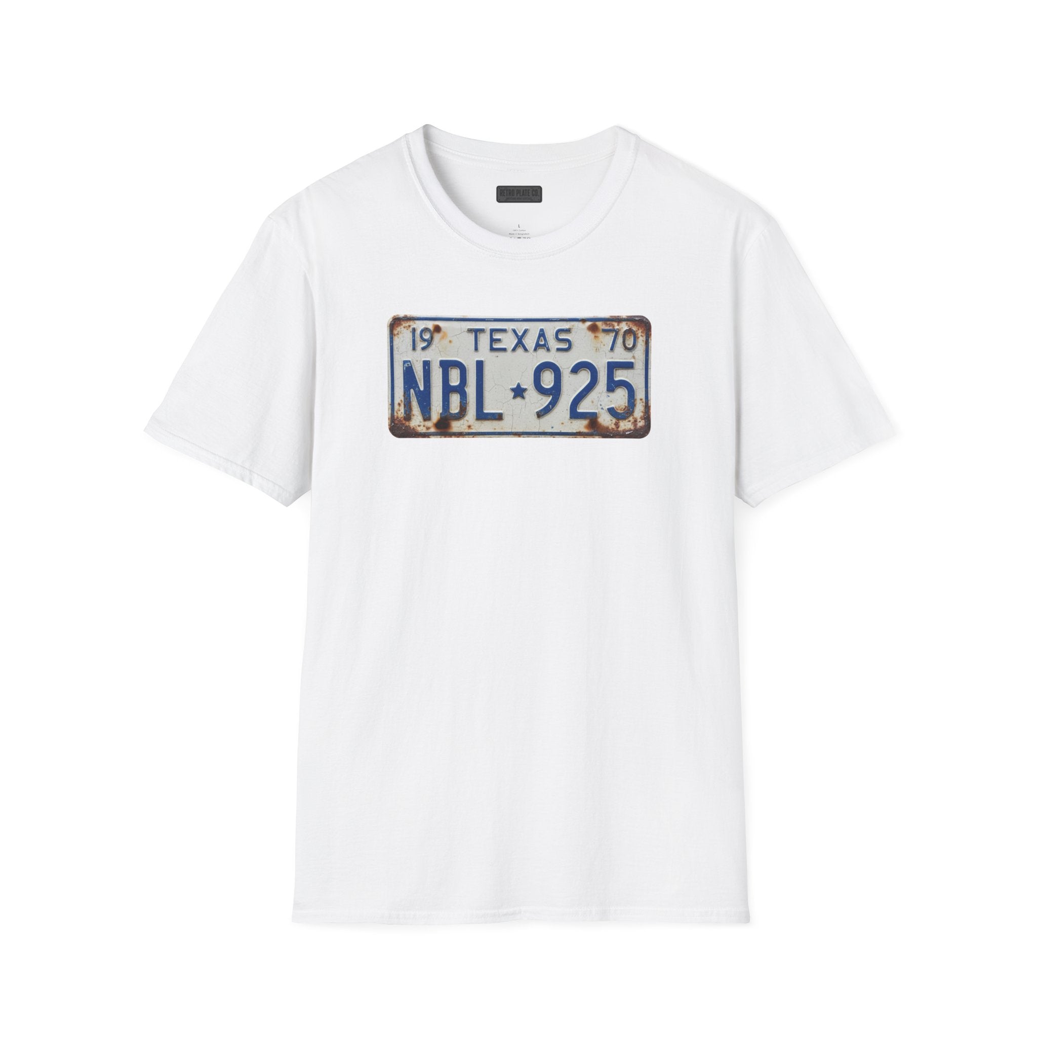 Vintage Texas License Plate T-Shirt | Retro Plate