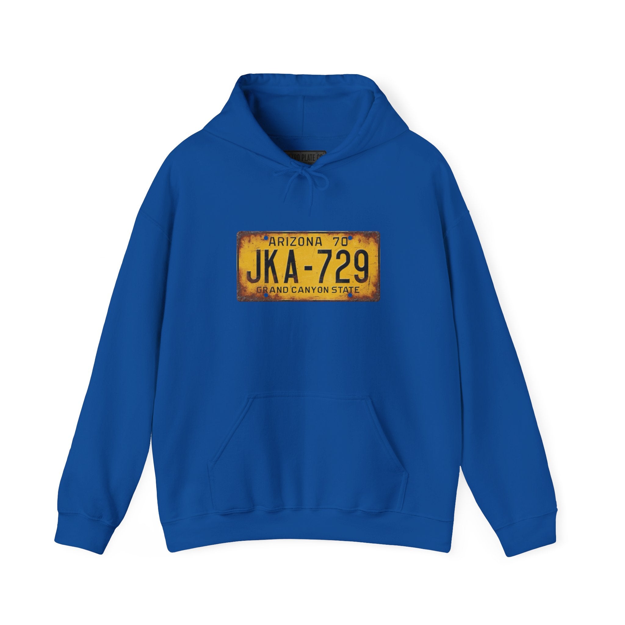 Vintage Arizona License Plate Hoodie