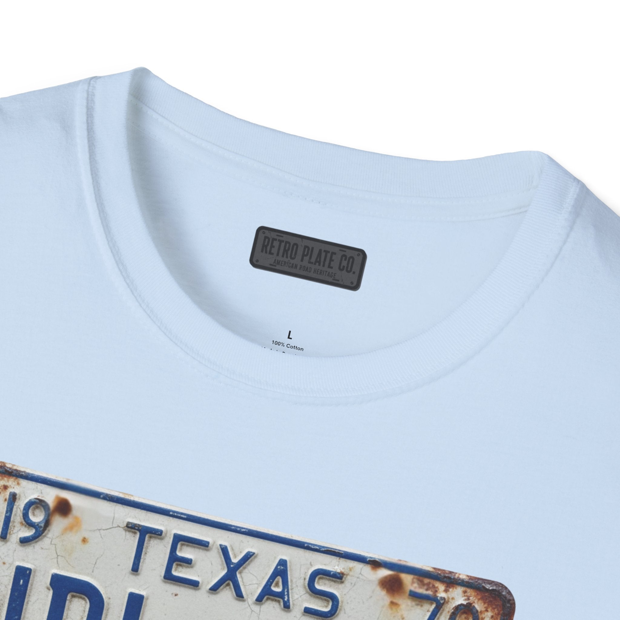 Vintage Texas License Plate T-Shirt | Retro Plate