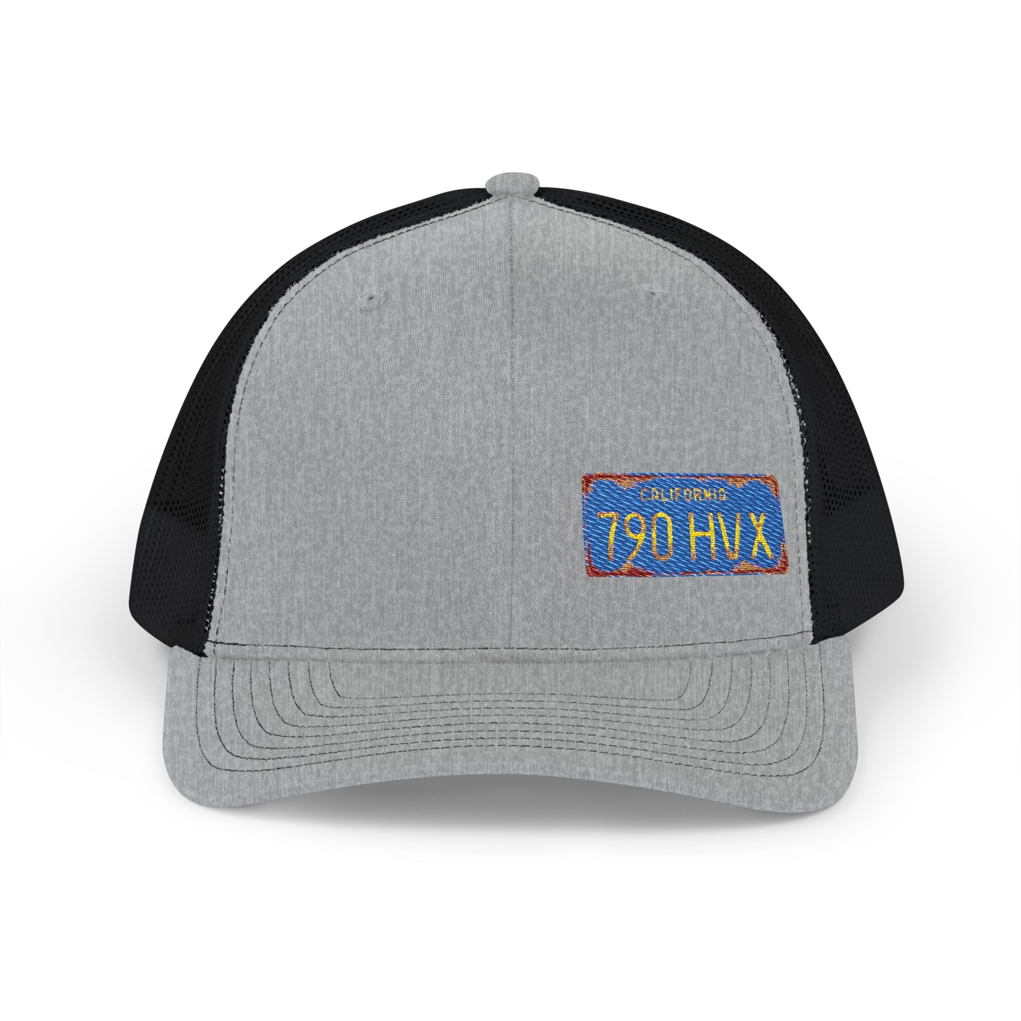 License Plate Embroidered "CALIFORNIA" Trucker Cap