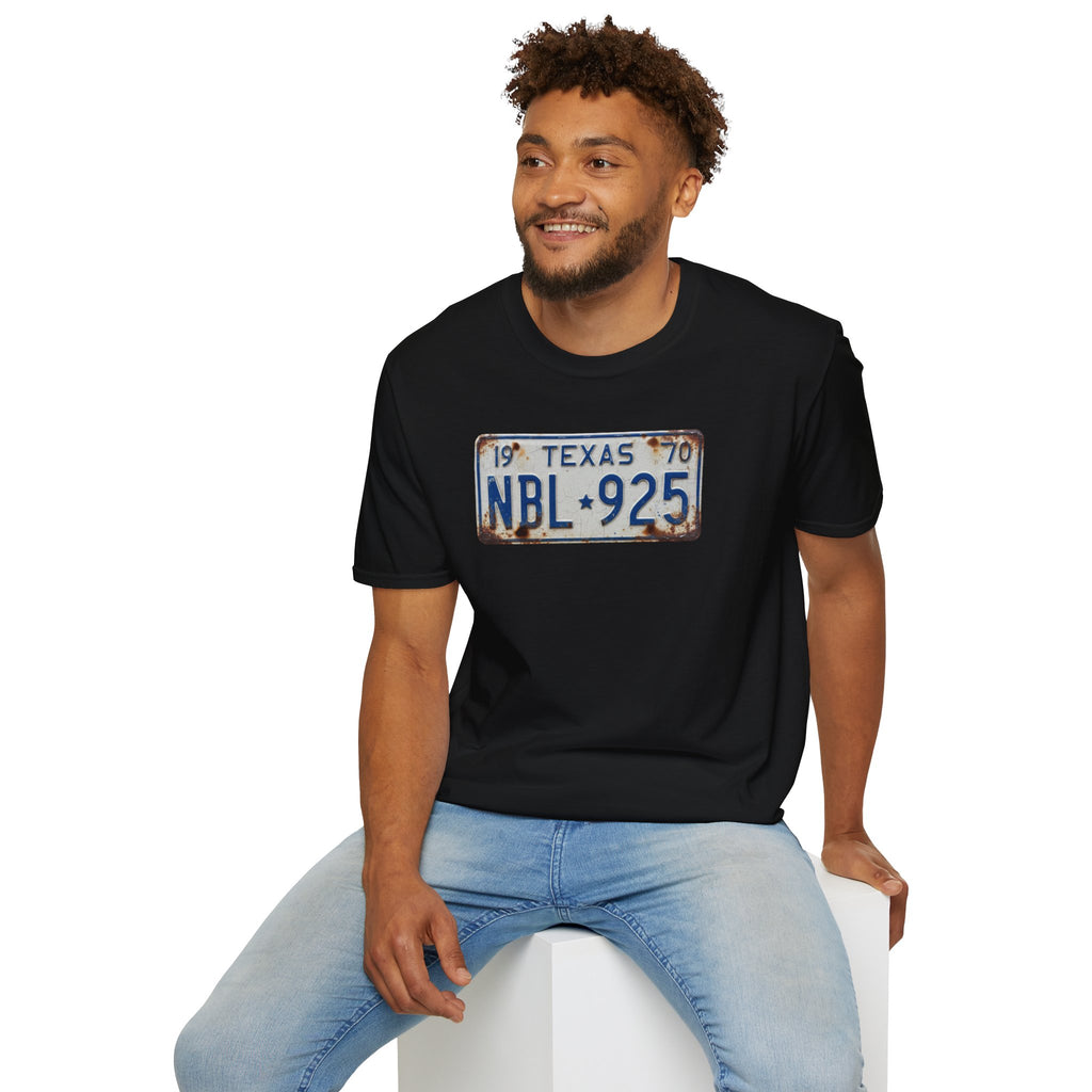 Vintage Texas License Plate T-Shirt | Retro Plate