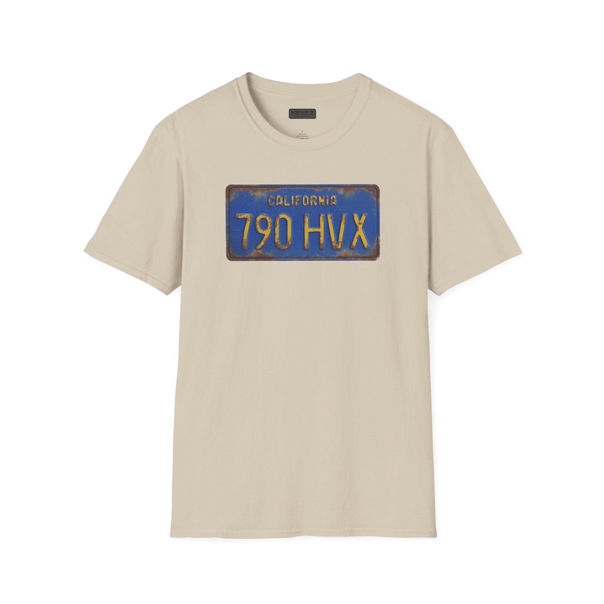 Vintage California License Plate T-Shirt | Retro Plate