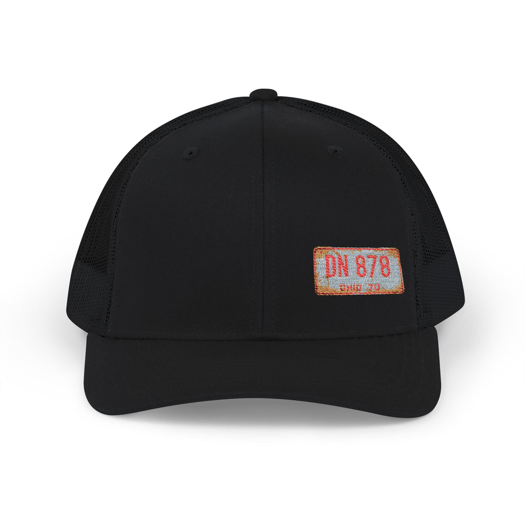License Plate Embroidered "OHIO" Trucker Cap