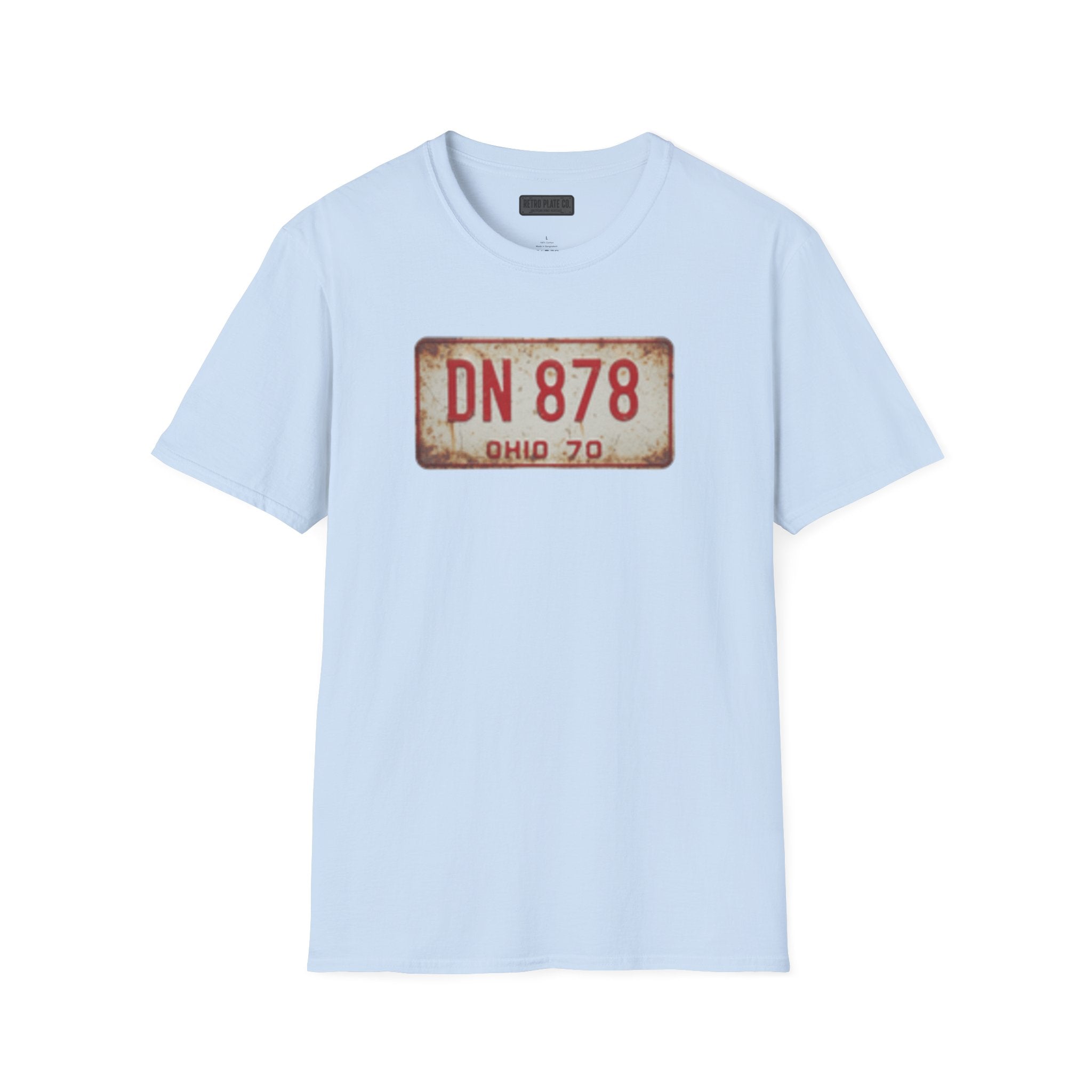 Vintage Ohio License Plate Tee