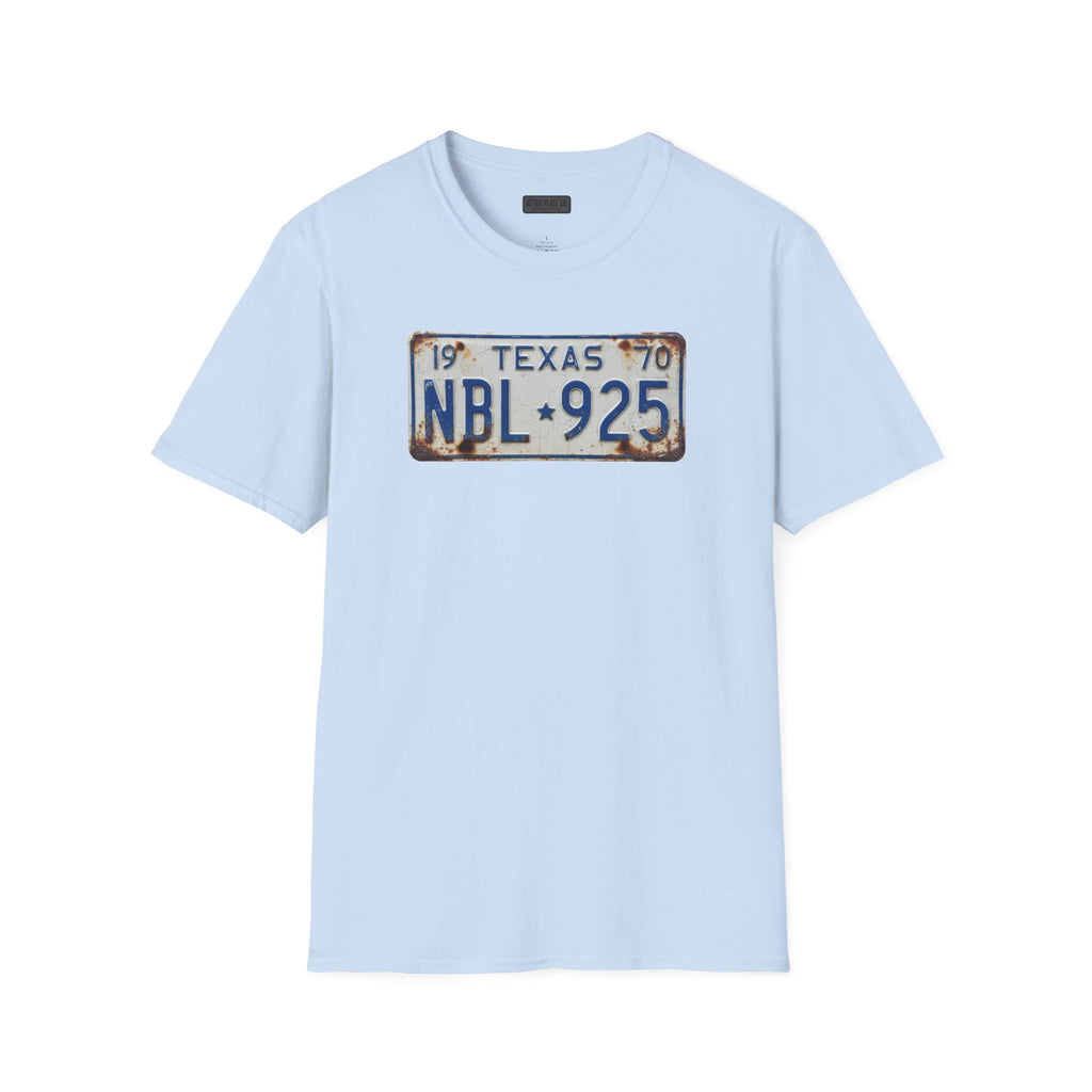 Vintage Texas License Plate T-Shirt | Retro Plate