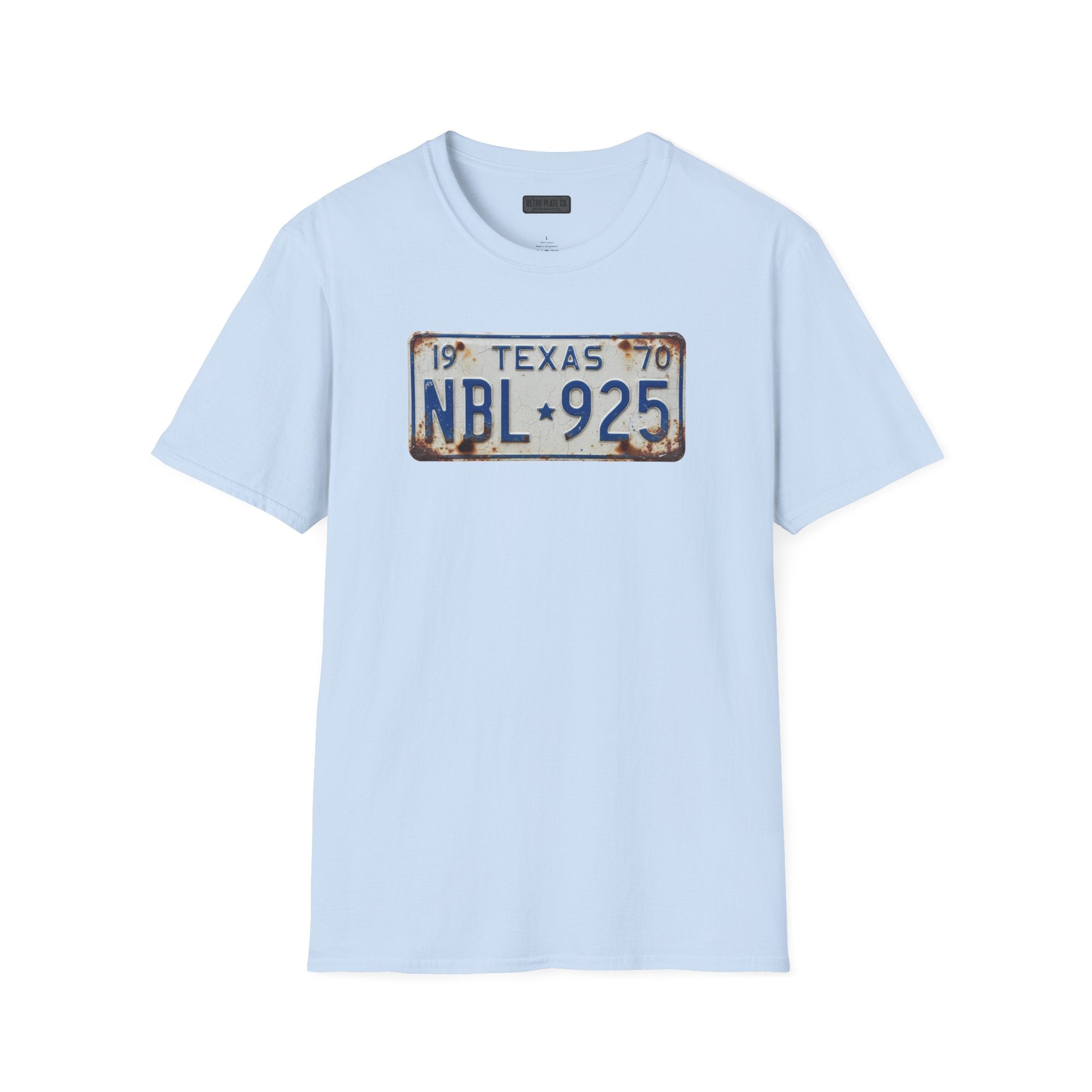 Vintage Texas License Plate T-Shirt | Retro Plate