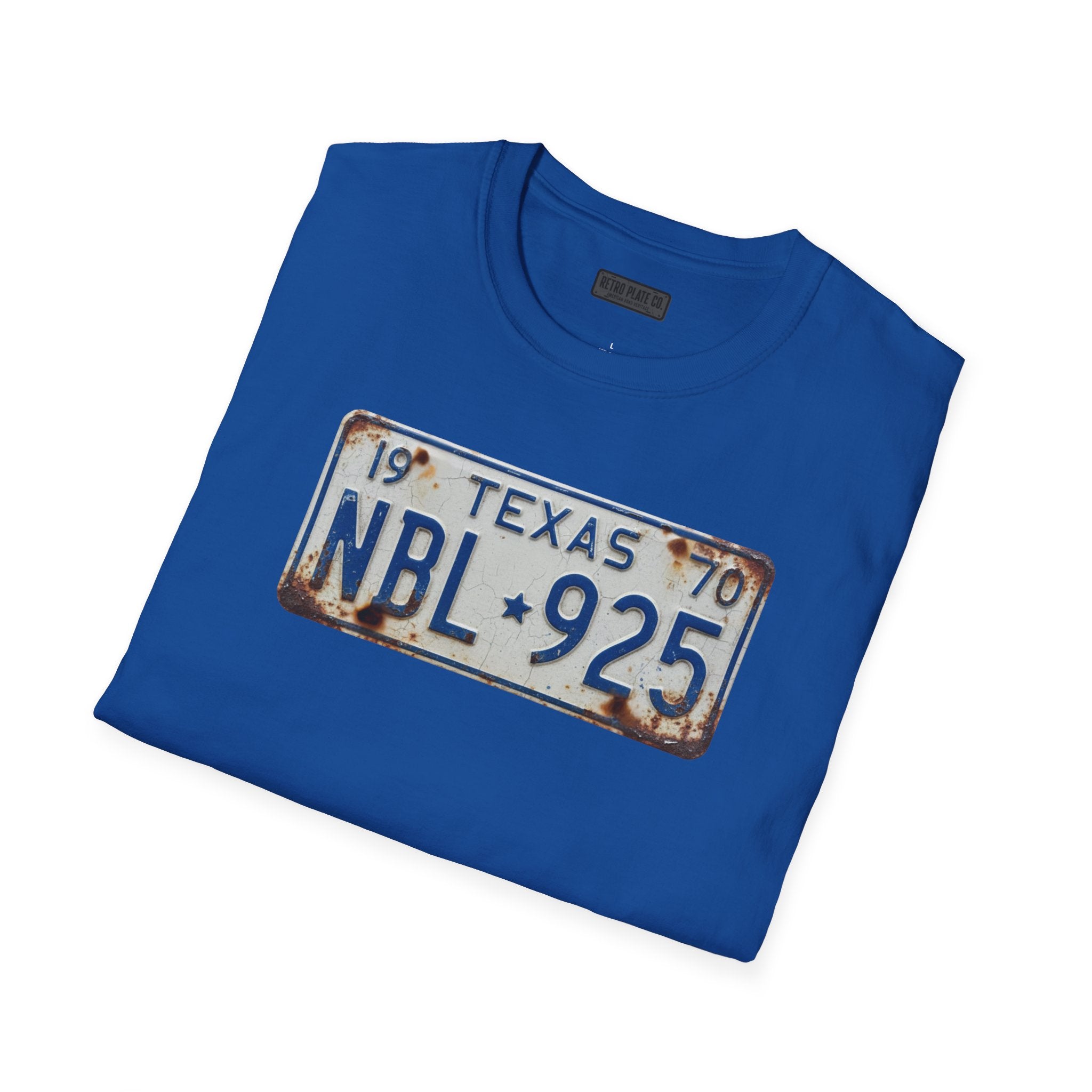 Vintage Texas License Plate T-Shirt | Retro Plate