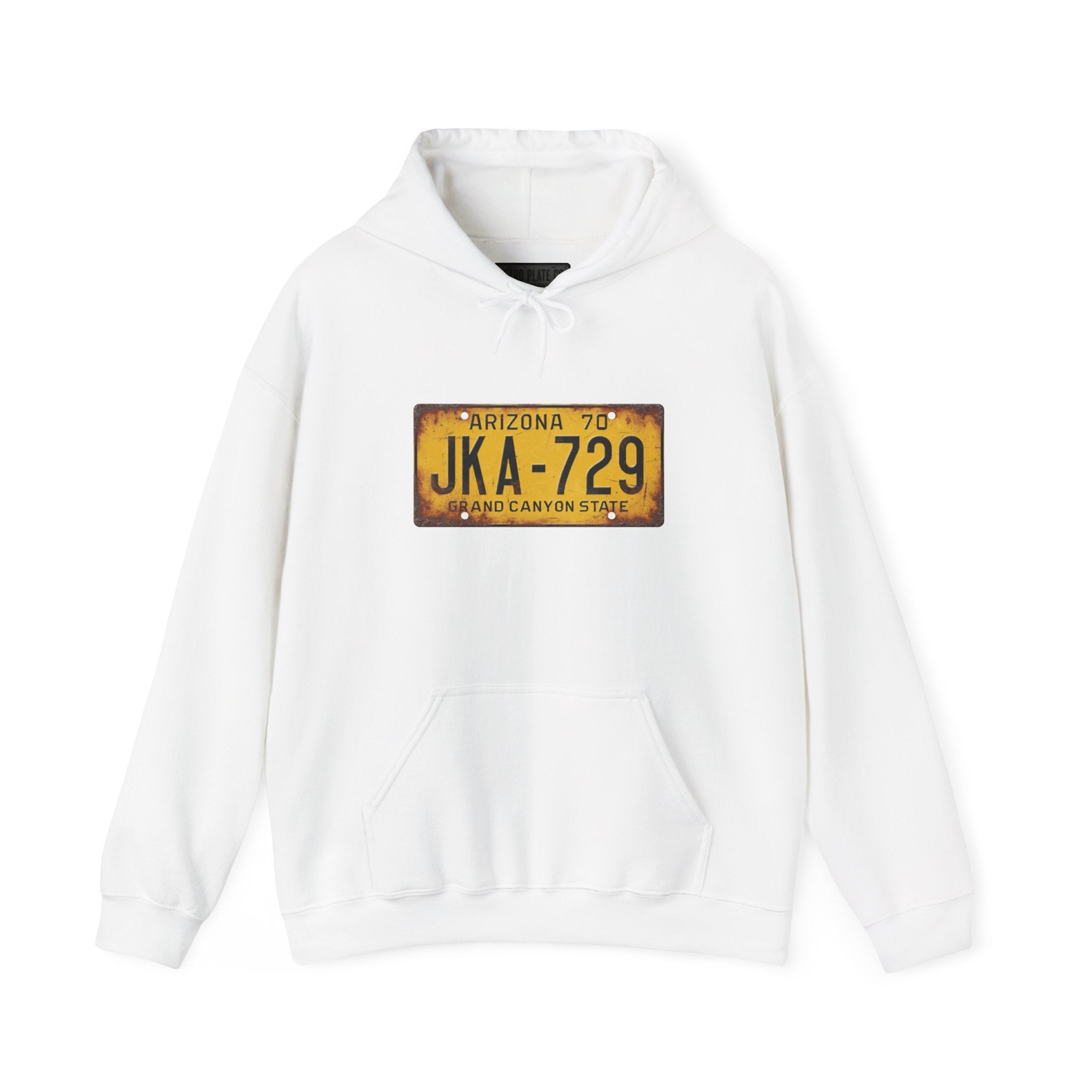 Vintage Arizona License Plate Hoodie