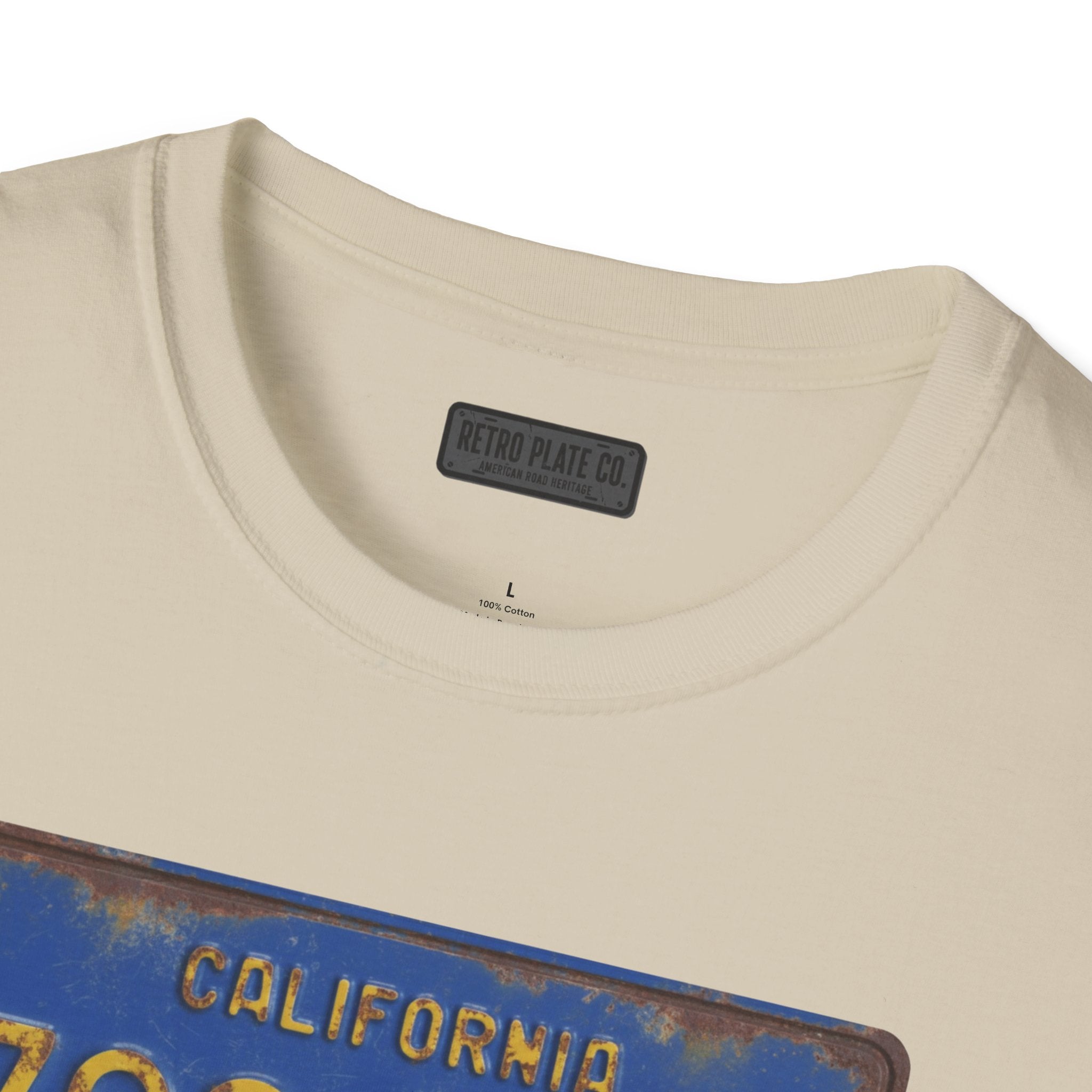 Vintage California License Plate T-Shirt | Retro Plate
