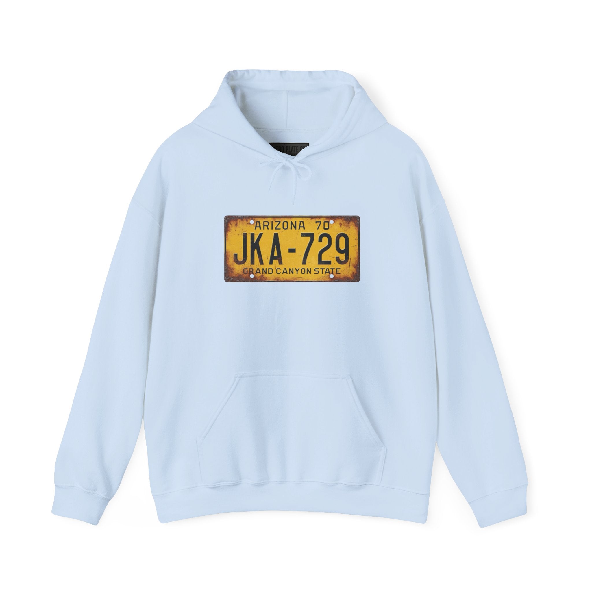 Vintage Arizona License Plate Hoodie