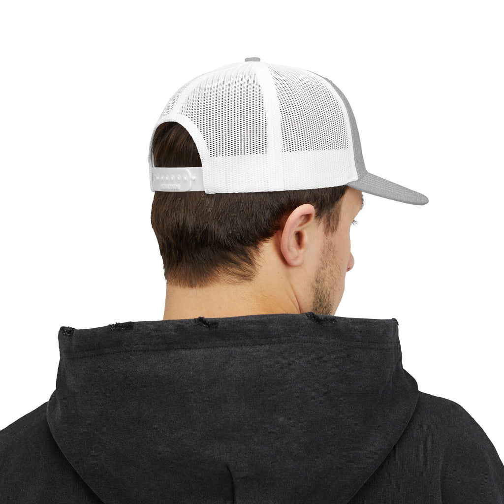 License Plate Embroidered "MICHIGAN" Trucker Cap