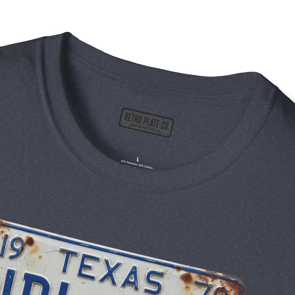 Vintage Texas License Plate T-Shirt | Retro Plate