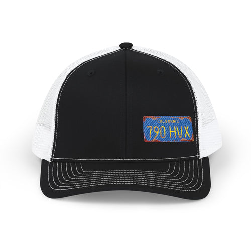 License Plate Embroidered "CALIFORNIA" Trucker Cap