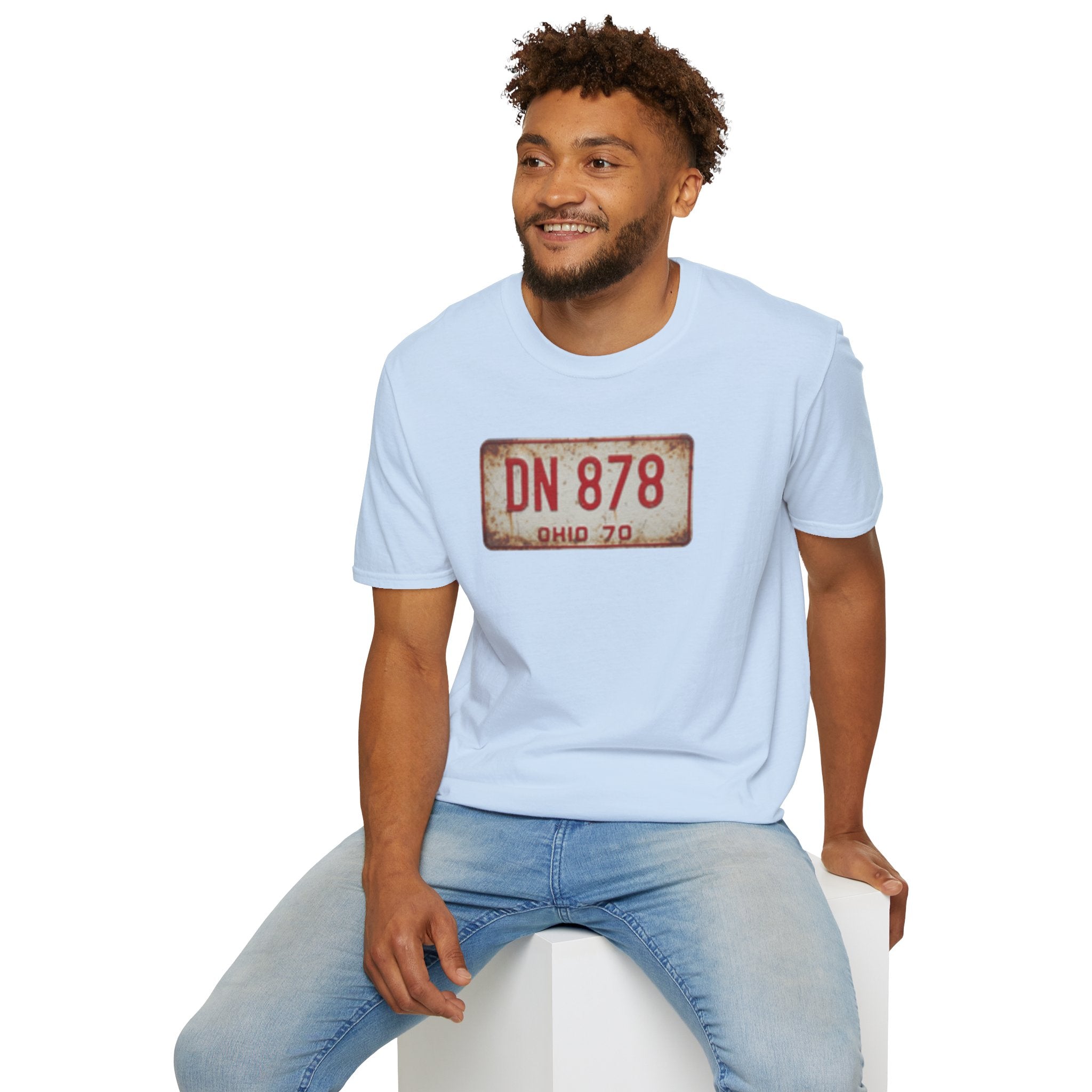 Vintage Ohio License Plate Tee