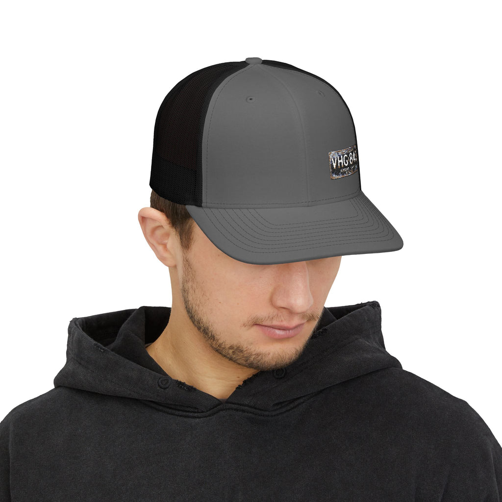 License Plate Embroidered "MICHIGAN" Trucker Cap